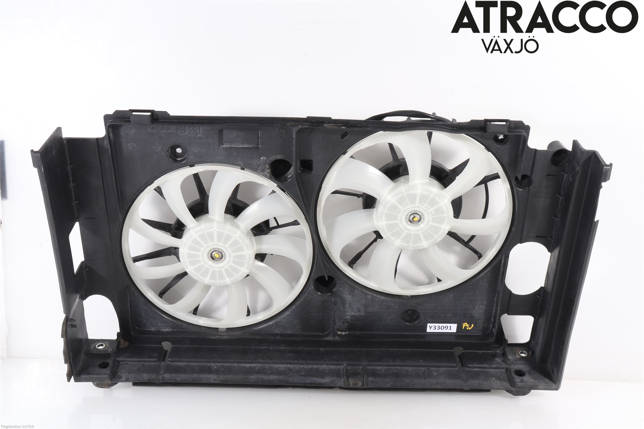 Toyota AURIS 13-19 Kjølevifte-Radiator Hus-Kåpe