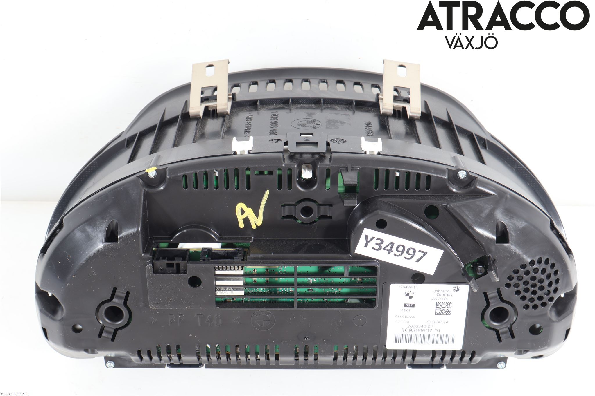 BMW 5 F10/F11/F18 09-17 Instr Kombinert