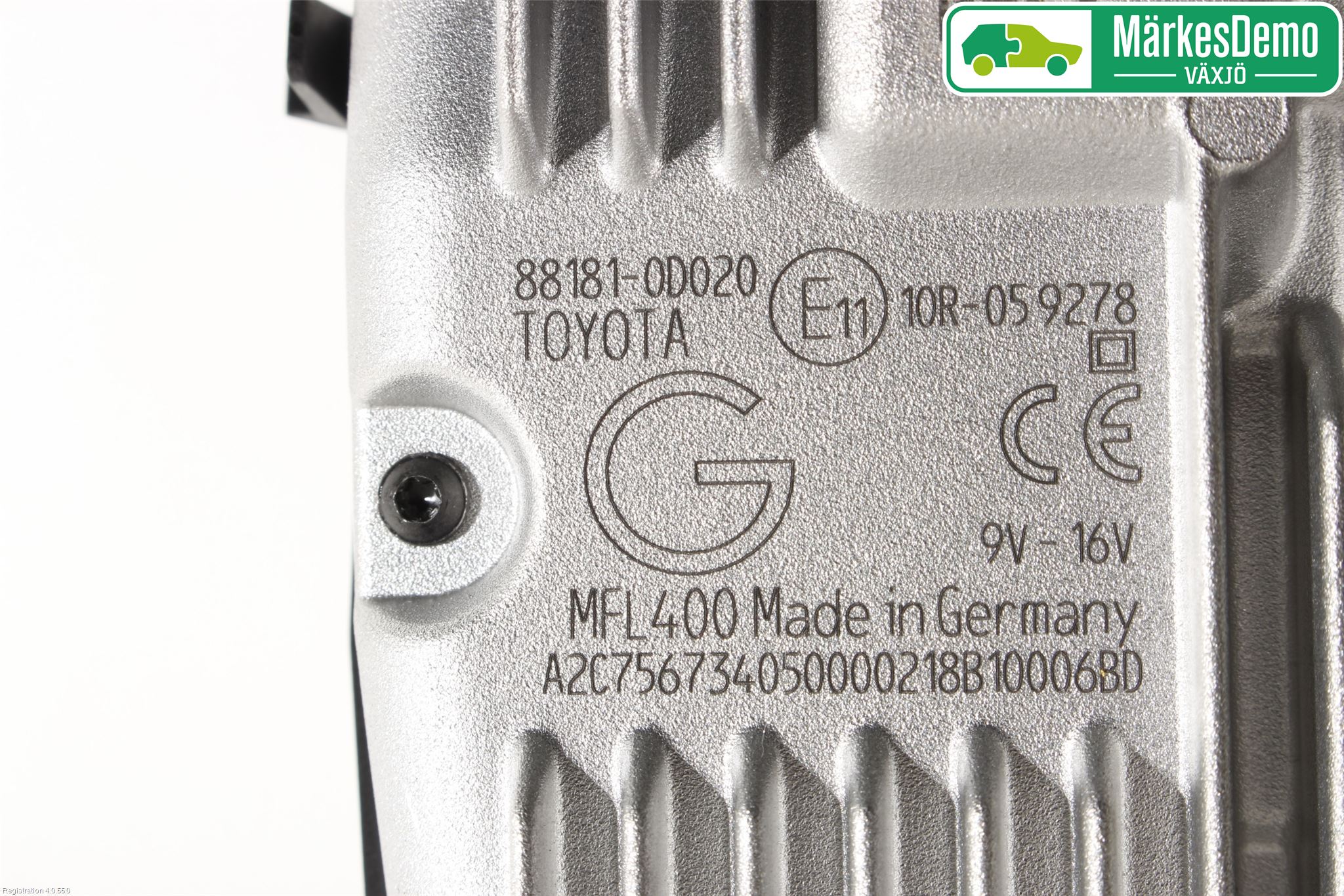 Toyota YARIS XP130 15-20 Sensor Kollisjonsbeskyttelse