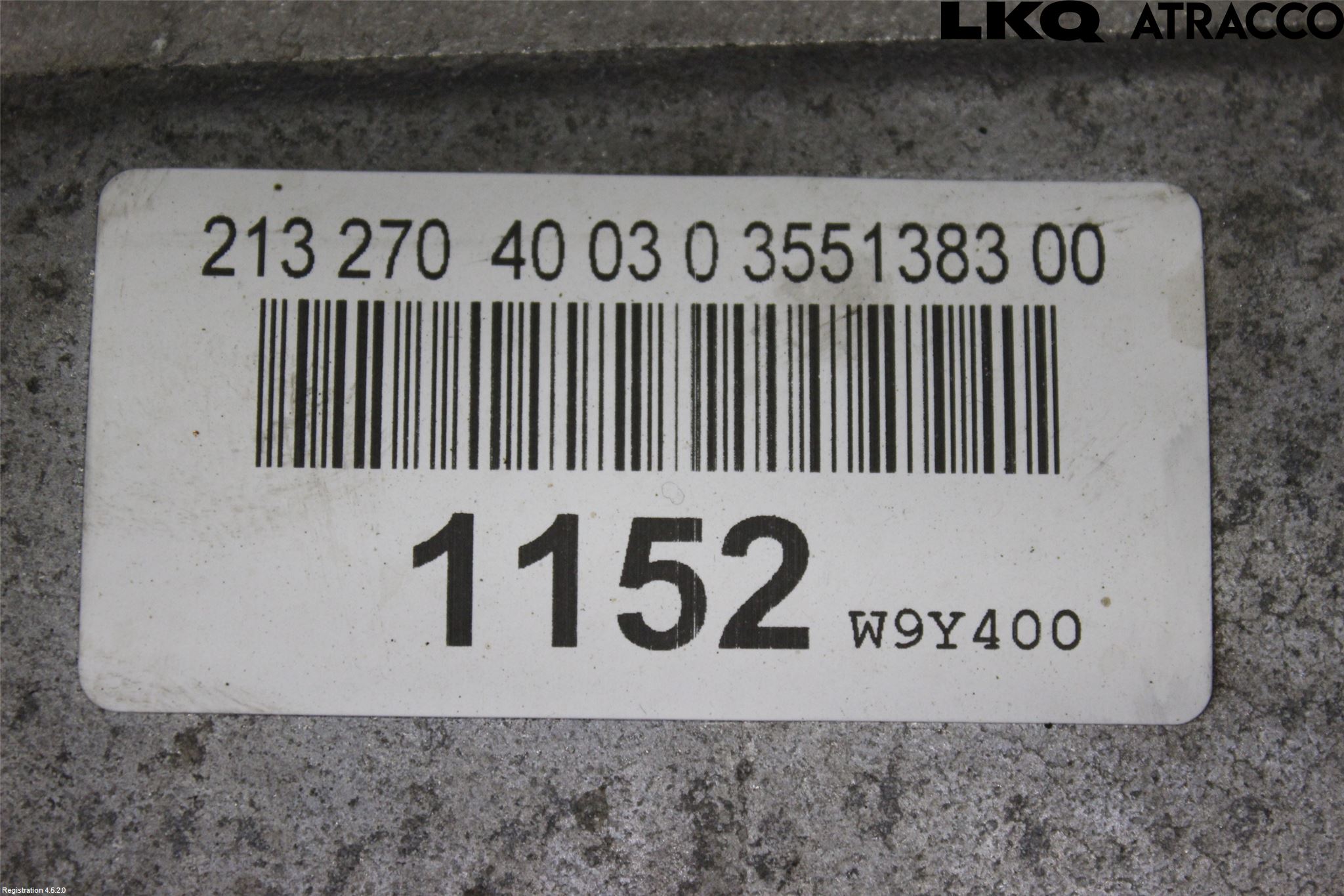 Mercedes-Benz MB E-KLASS (W213) 16-23 Gearkasse Automat