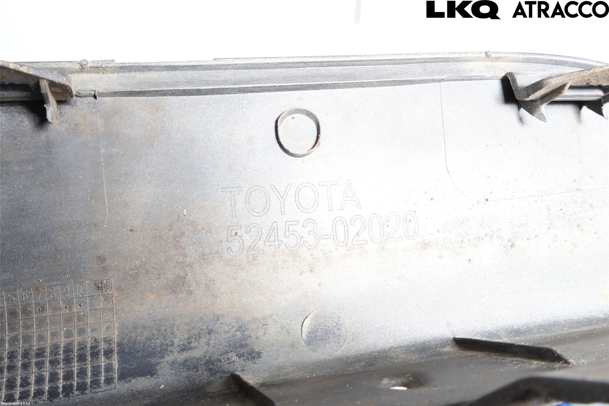 Toyota AURIS 10-12 Støtfanger Bak Midt Del