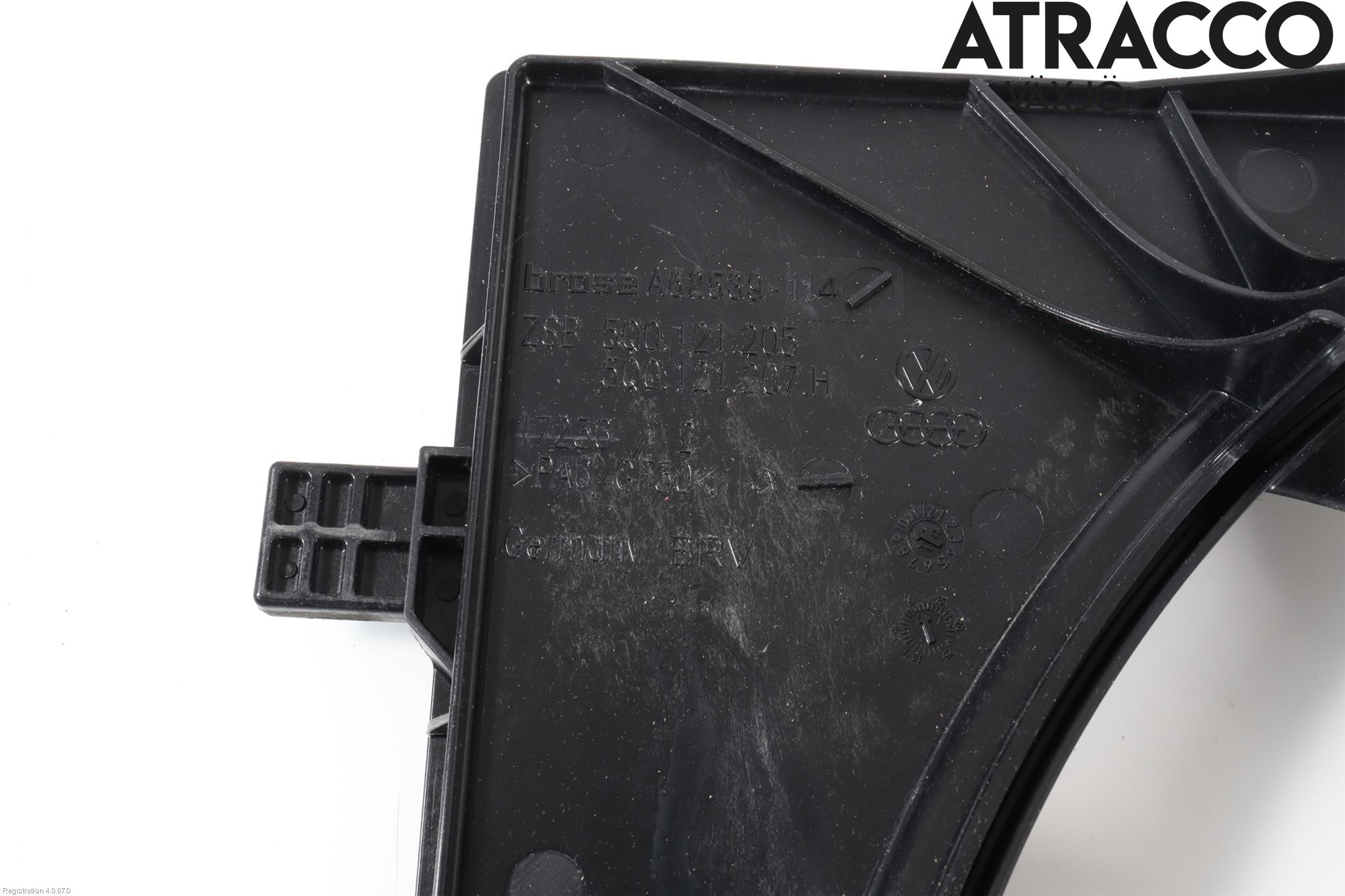 Audi A3/S3 8V 13-20 Kjølevifte-Radiator Hus-Kåpe