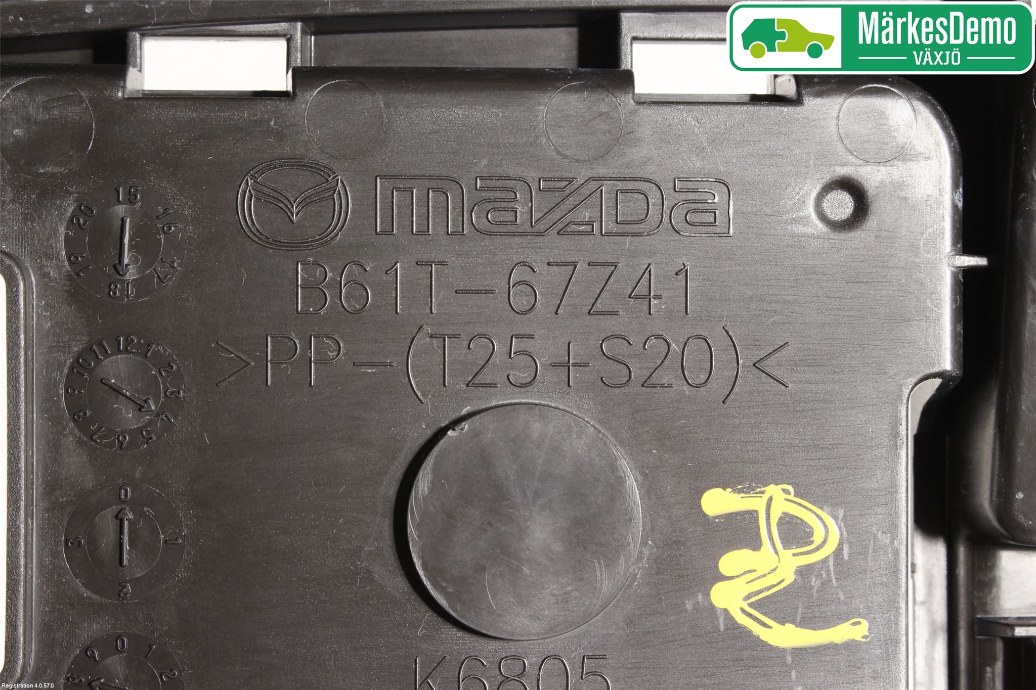 Mazda 3 III 14-19 Sensor Kollisjonsbeskyttelse