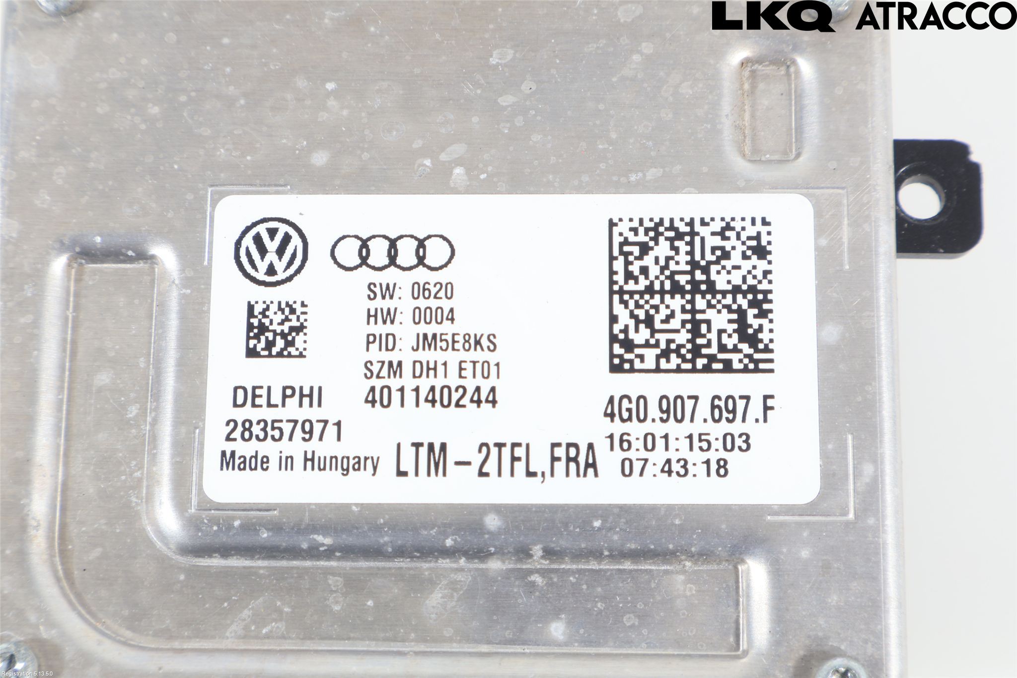 Skoda SUPERB 09-15 Styreenhet Xenon