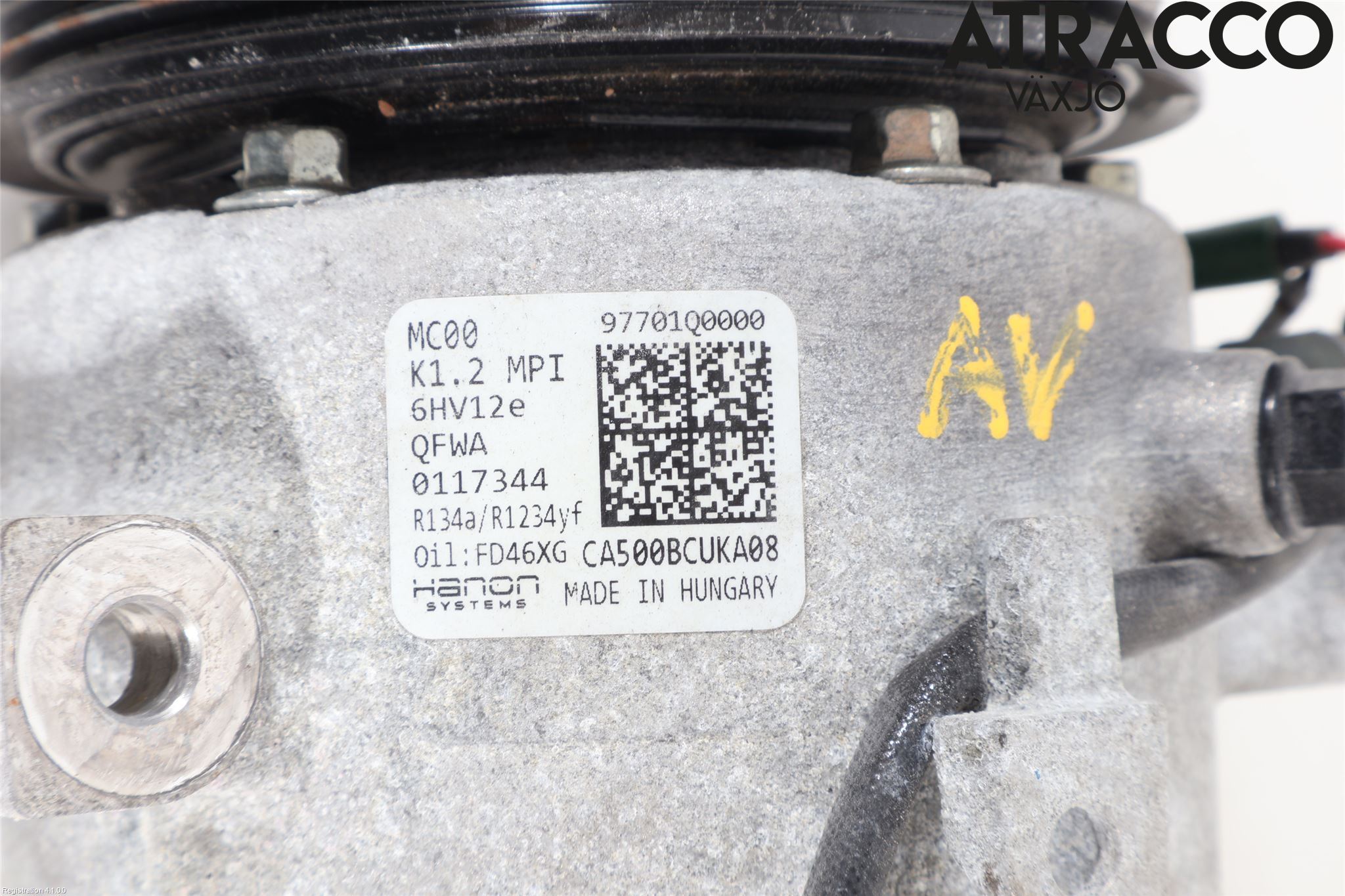 Hyundai BAYON BC3 21- Varme Ac Kompressor