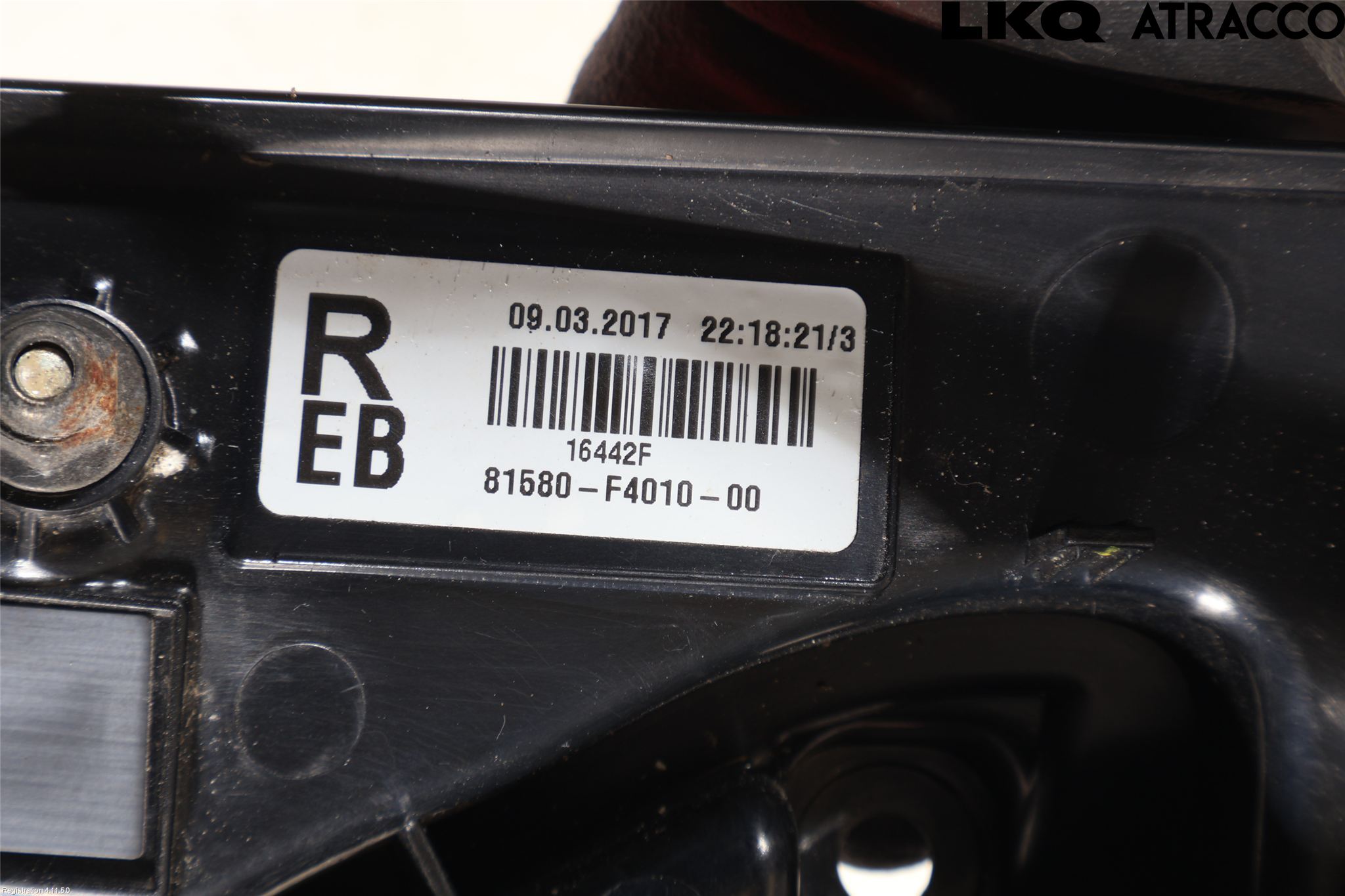 Toyota C-HR 16-23 Baklykt Høyre  På Luke(Indre)