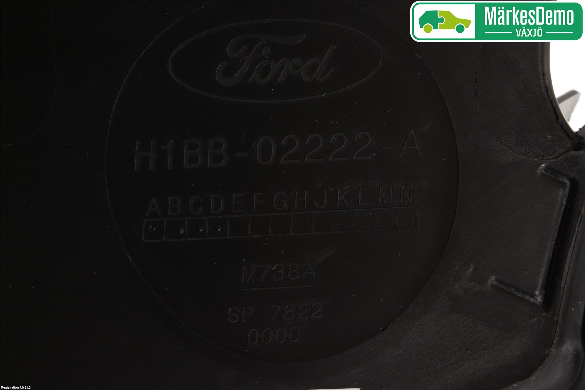 Ford FIESTA (VII) 18-23 Visker Deksel-Grill-Under Frr