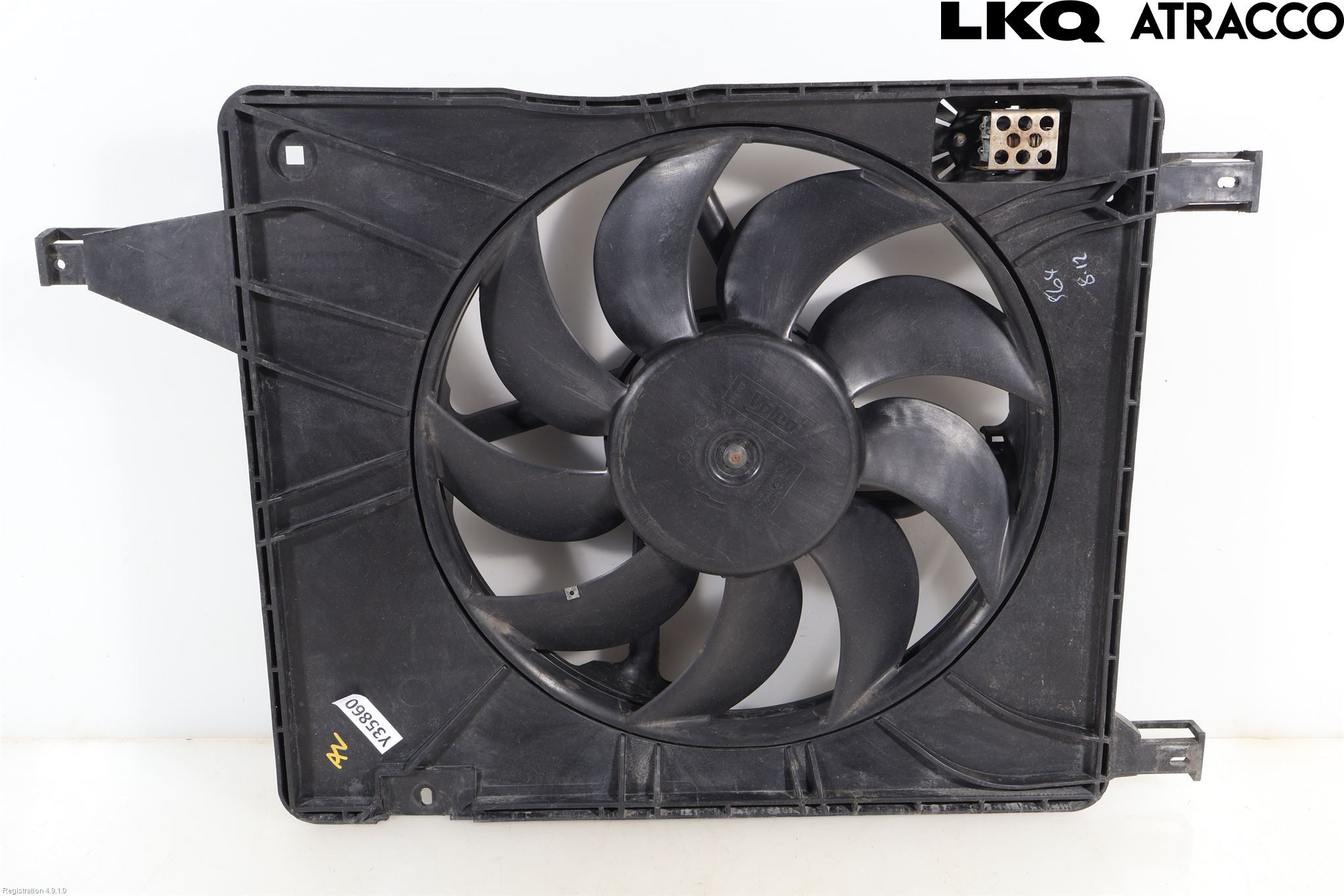 Nissan QASHQAI+2  10-14 Kjølevifte-Radiator Hus-Kåpe