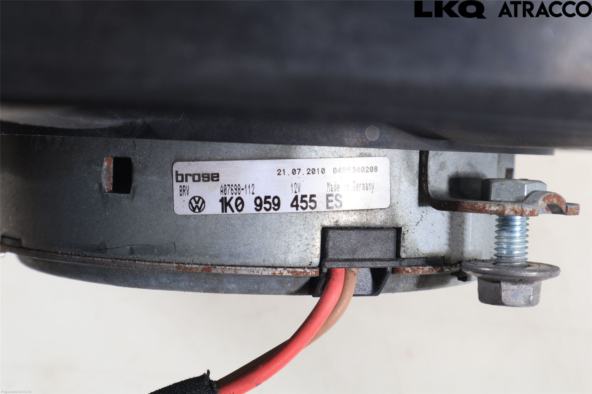 Audi A3/S3 05-13 Kjølevifte Elektrisk