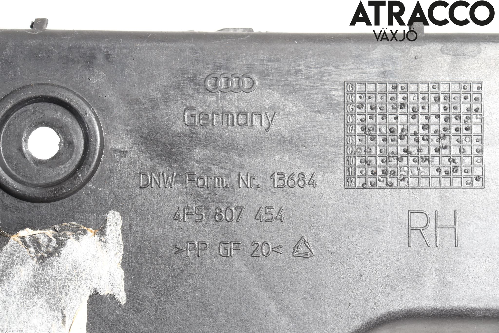 Audi A6/S6     05-11 Støtfangerfeste Bak Høyre