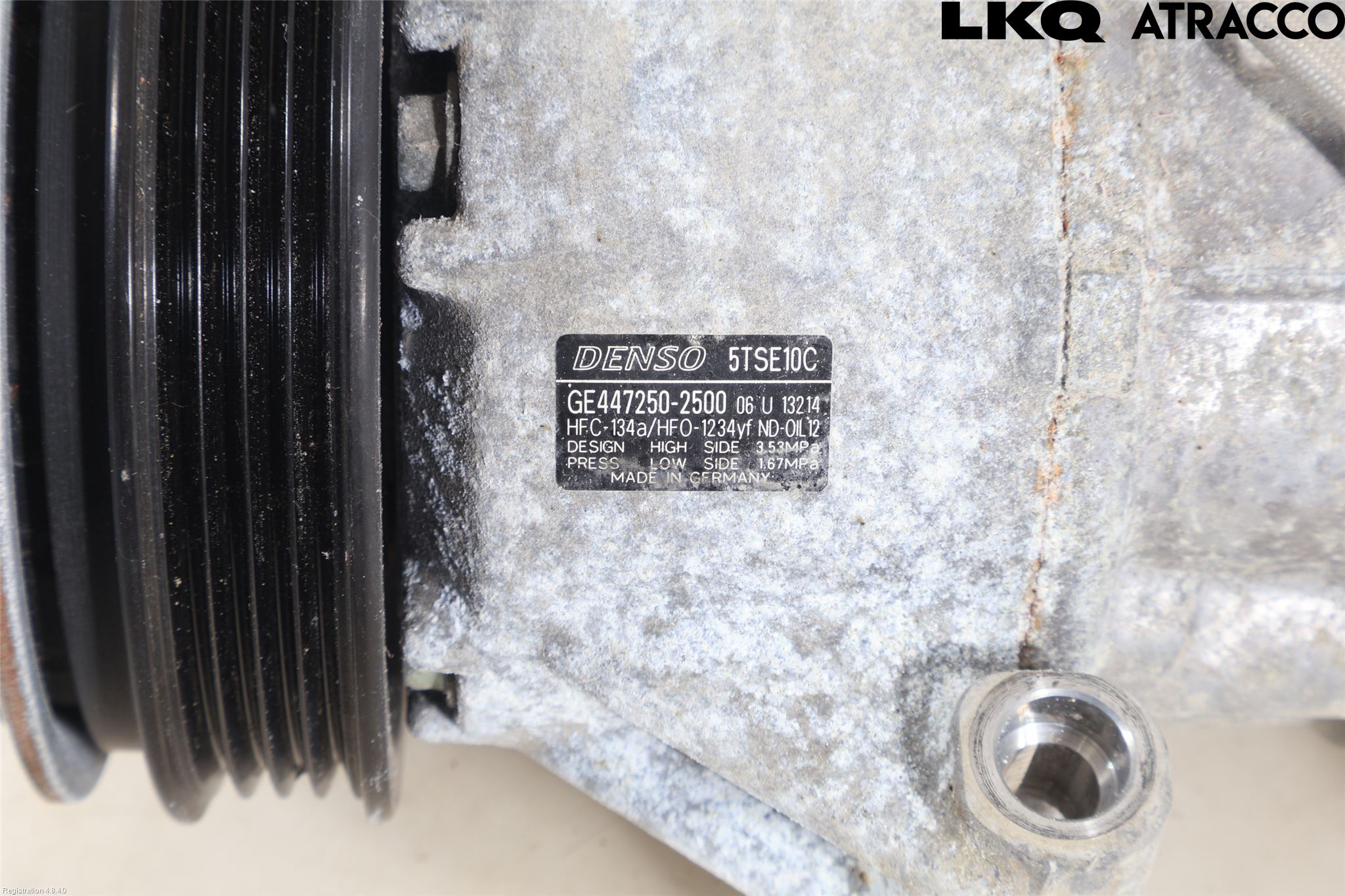 Toyota YARIS XP130 15-20 Varme Ac Kompressor