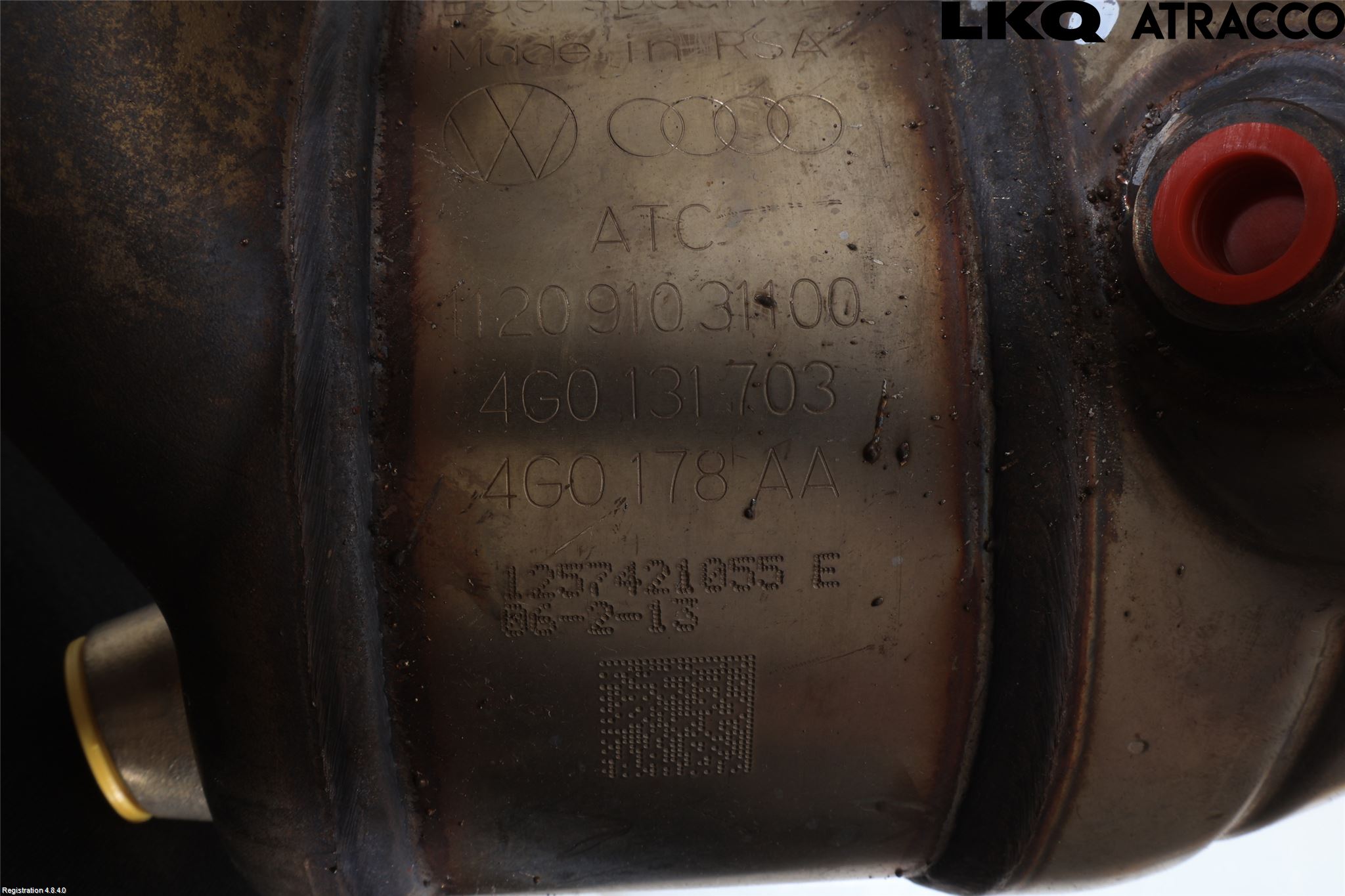 Audi A7/S7 4G 11-17 Eksos Partikketfilter