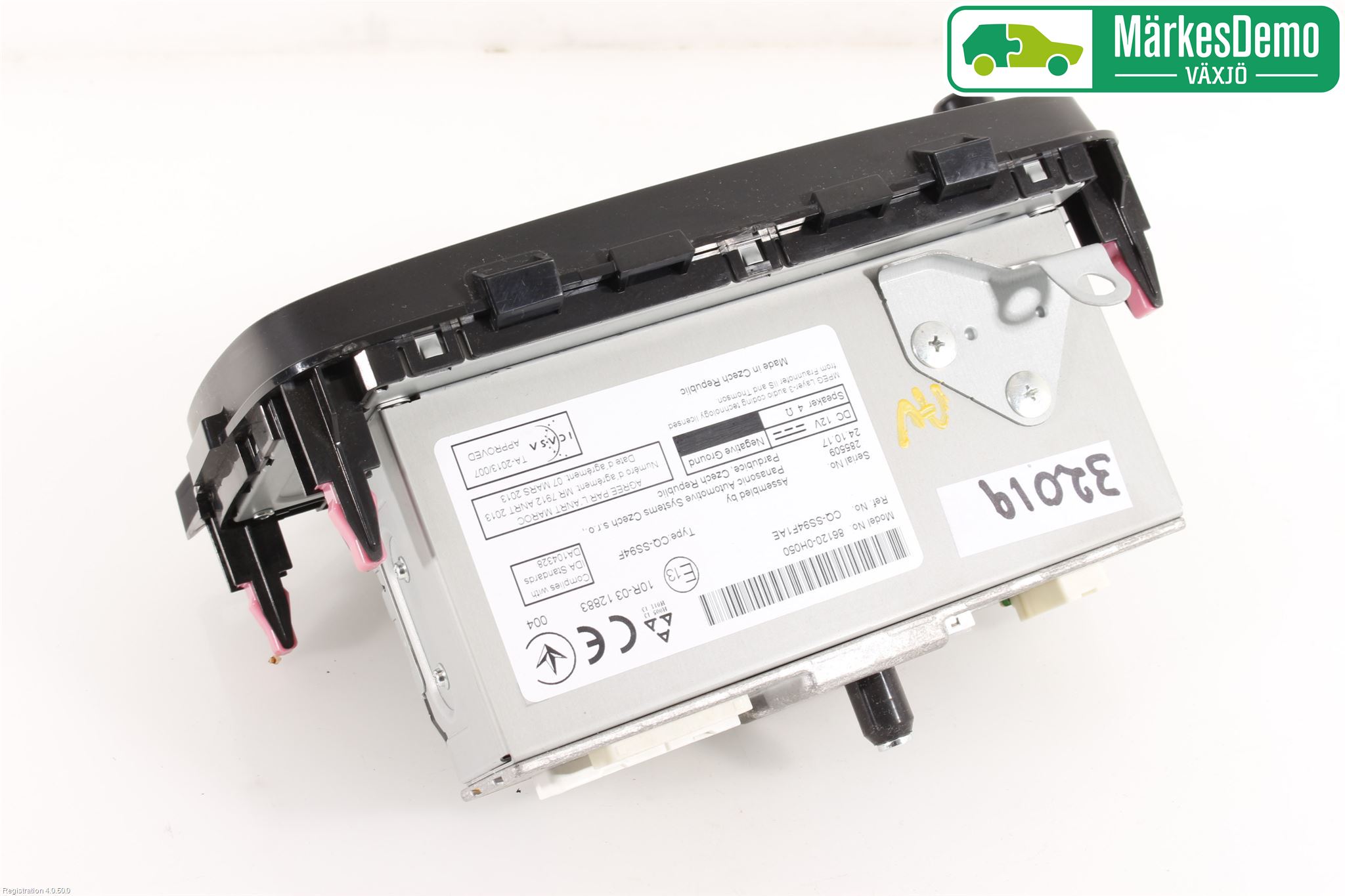 Toyota AYGO 15-21 Stereo Radio Med Cd