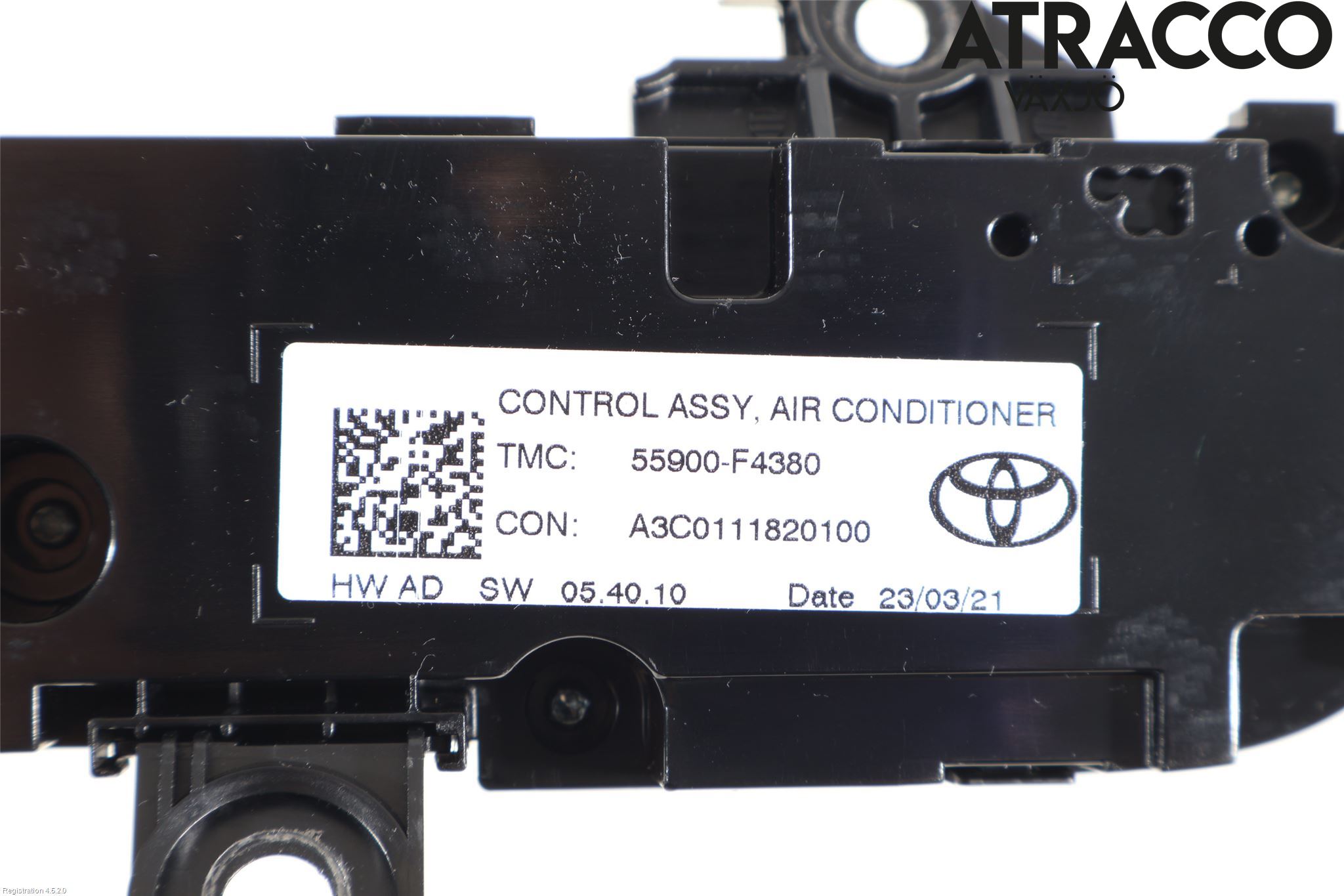 Toyota C-HR 16-23 Varme Ac Betjening-Display