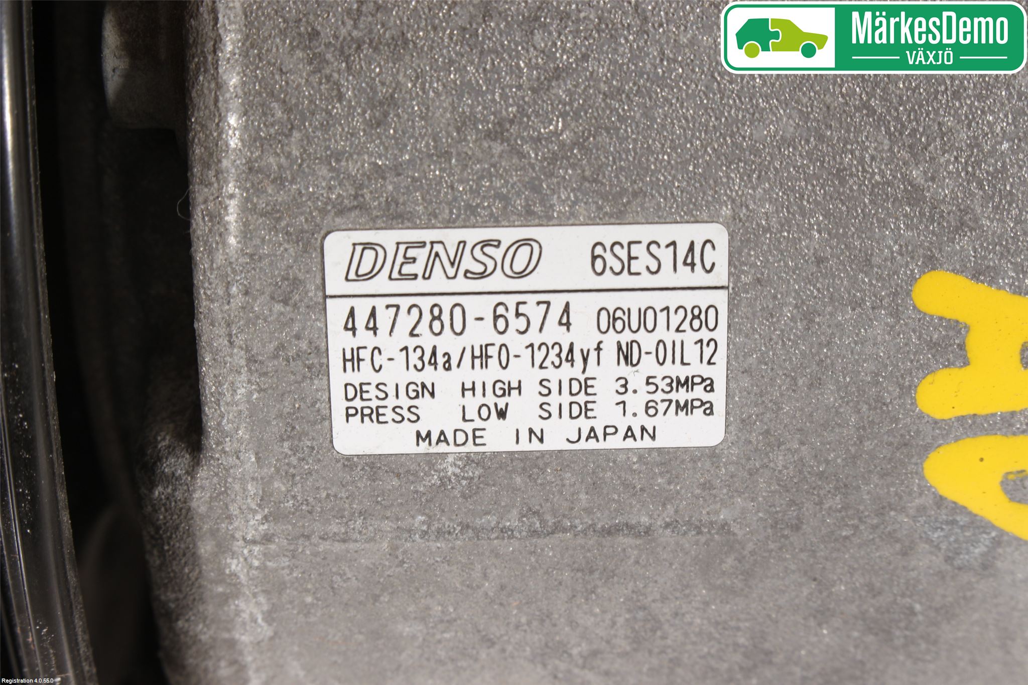 Toyota AVENSIS 16-18 Varme Ac Kompressor