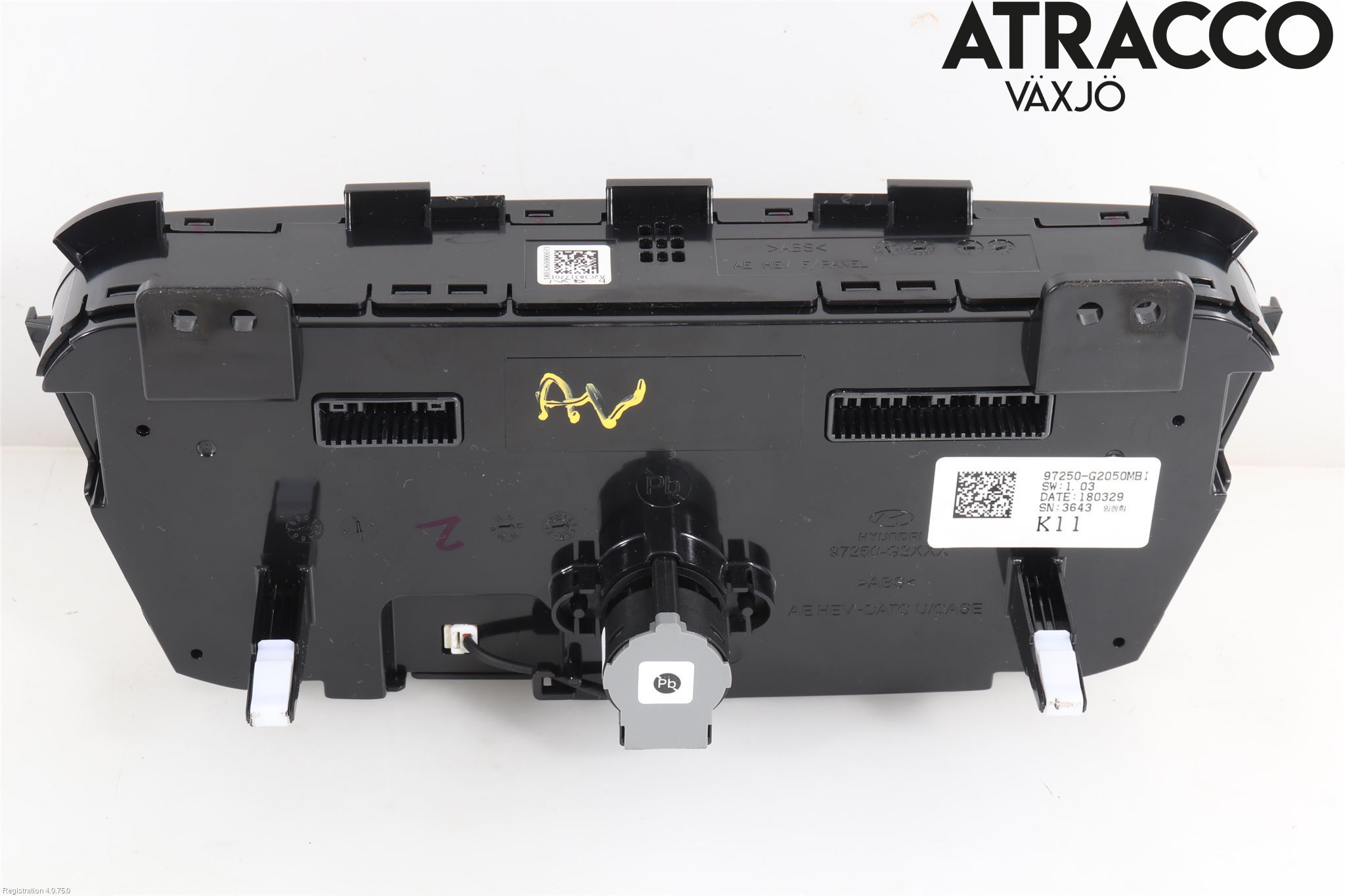 Hyundai IONIQ AE 17-22 Varme Ac Betjening-Display