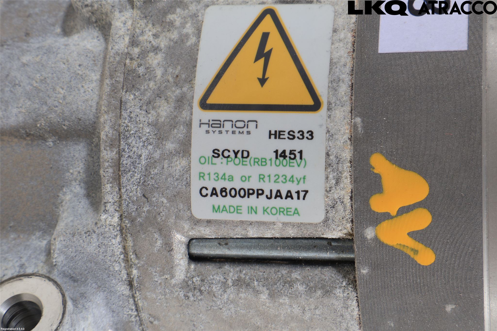 Hyundai KONA/ELECTRIC OS 18-23 Varme Ac Kompressor
