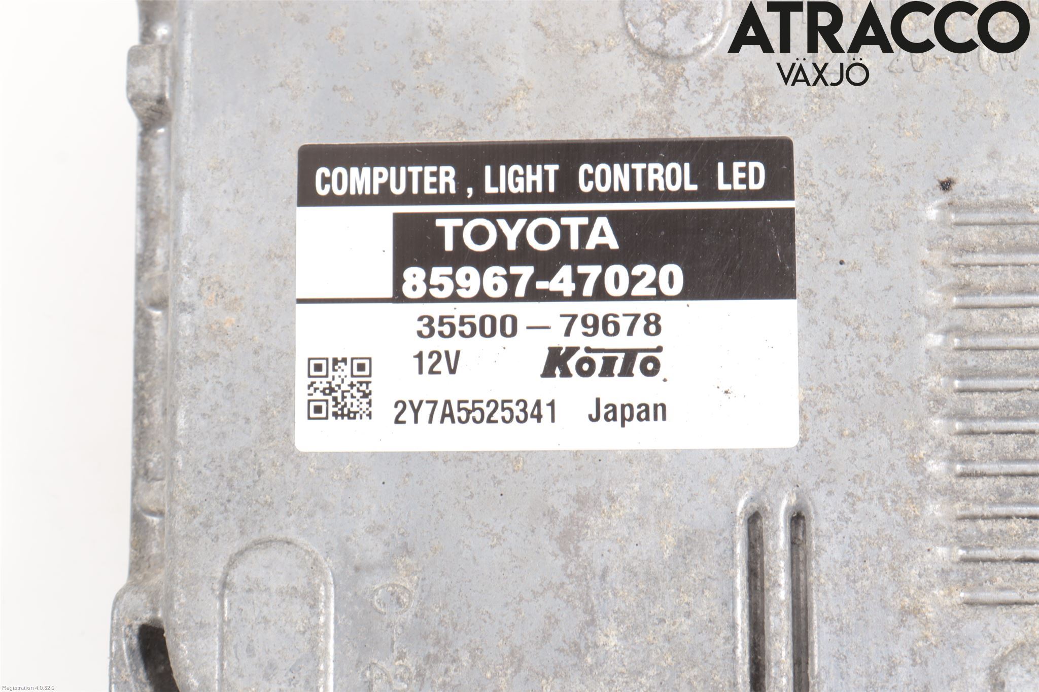 Toyota PRIUS+ ZVW40 12-20 Styreenhet Xenon
