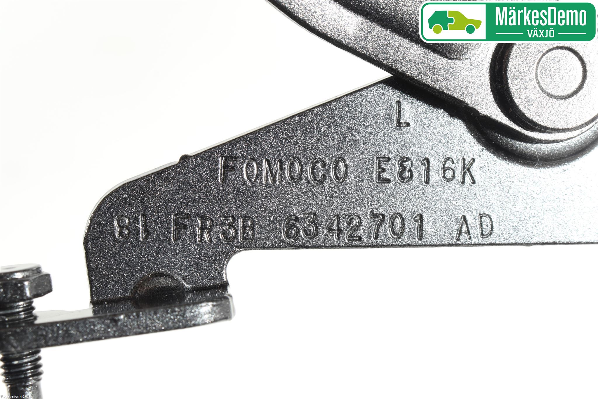 Ford MUSTANG VI 15-22 Bakluke Hengsel Venstre