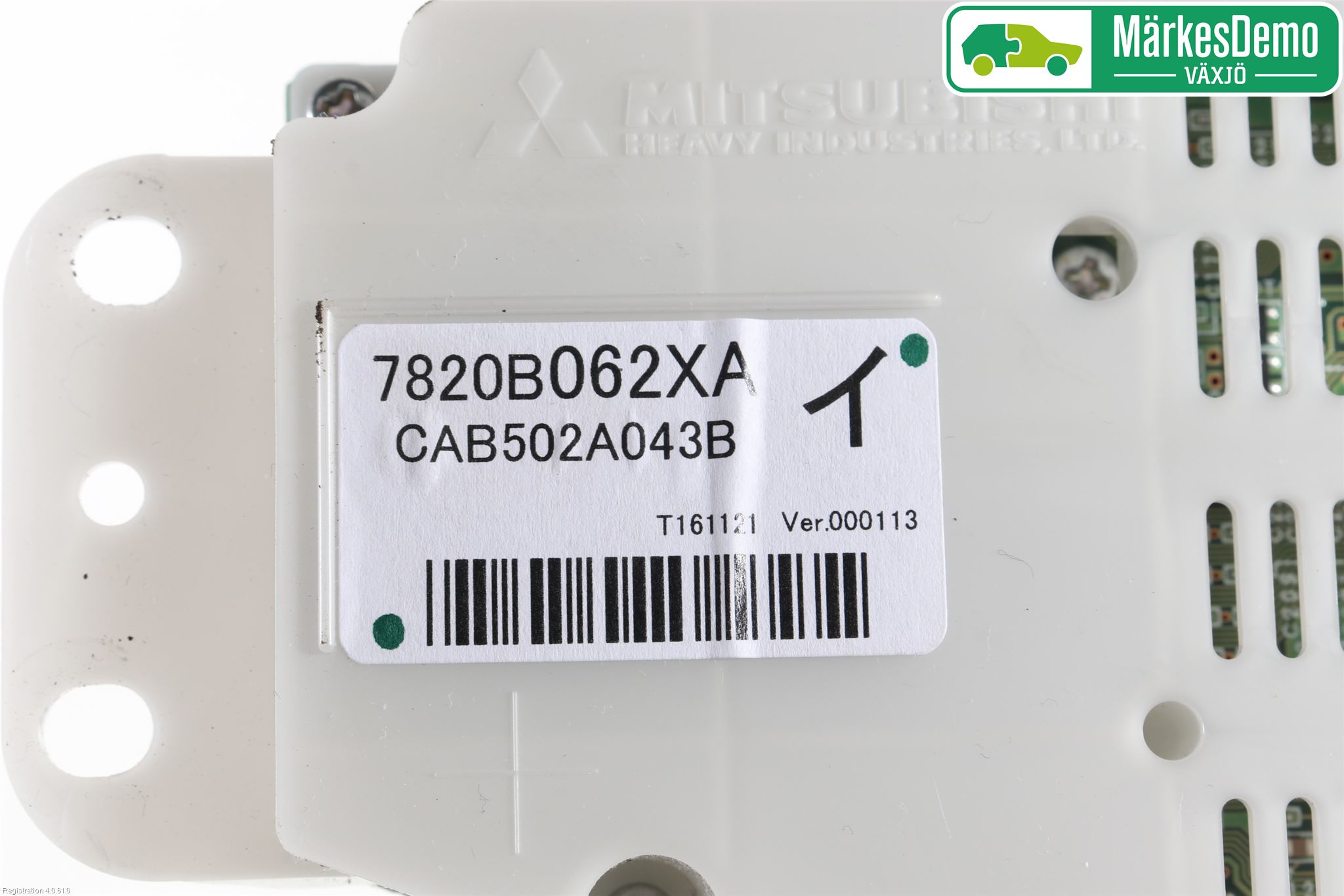 Mitsubishi OUTLANDER 13-21 Varme Ac Betjening-Display