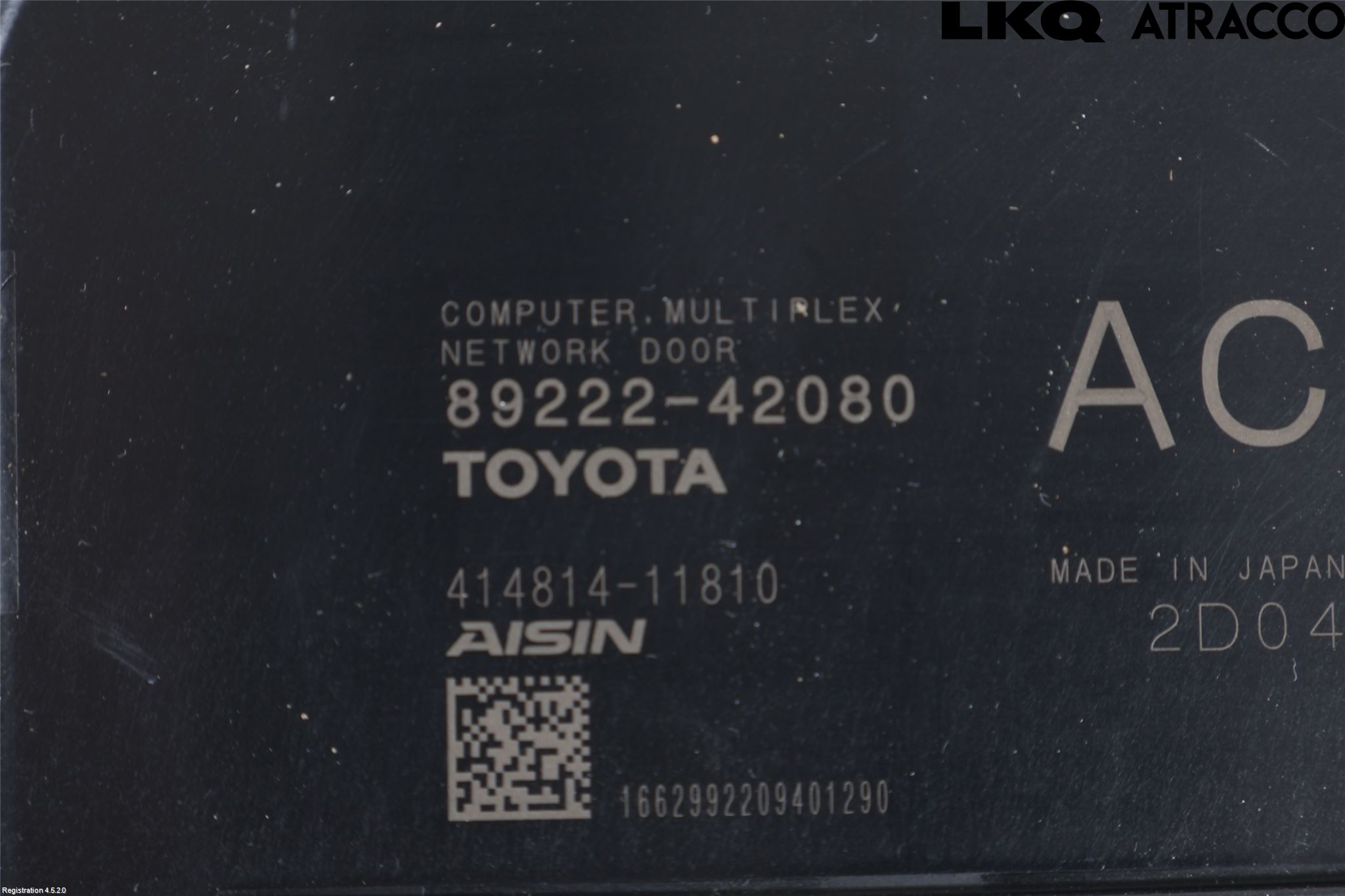 Toyota bZ4X EA10 22- Styreenhet Bakluke