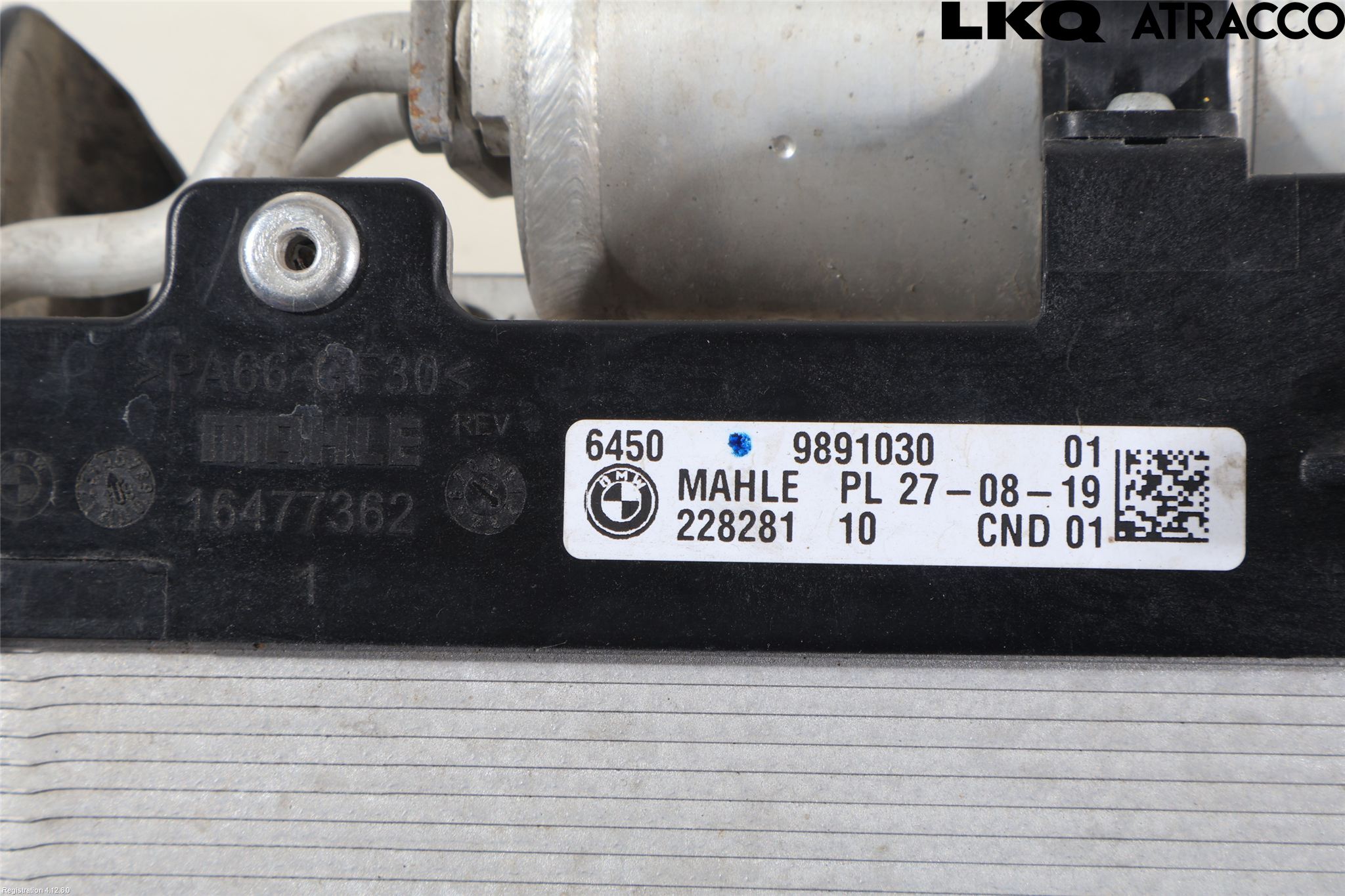 BMW 5 G30/G31/F90 17-23 Varme Ac Kondenser-Kjøler