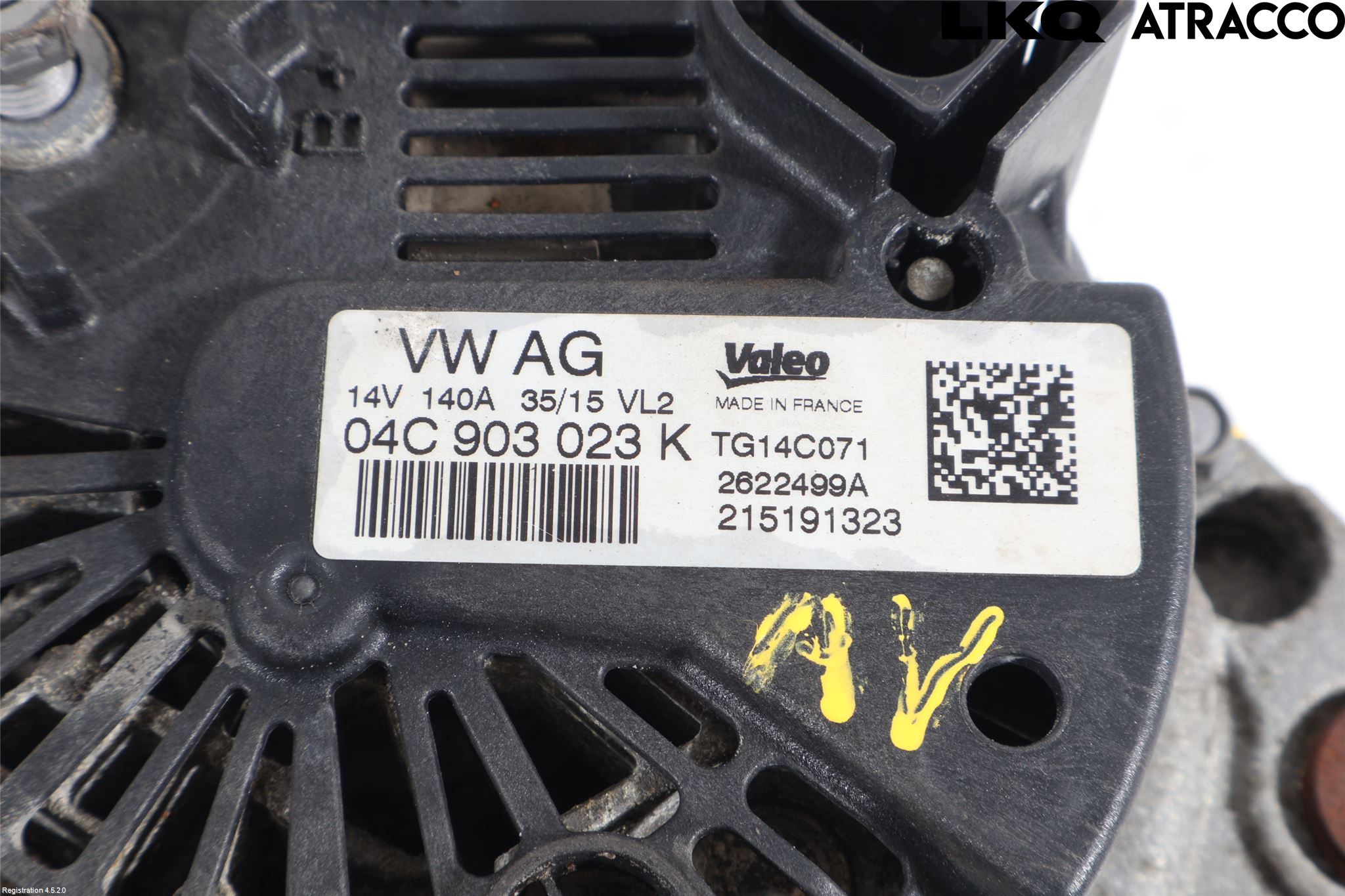 Volkswagen VW GOLF / E-GOLF VII 13-20 Dynamo