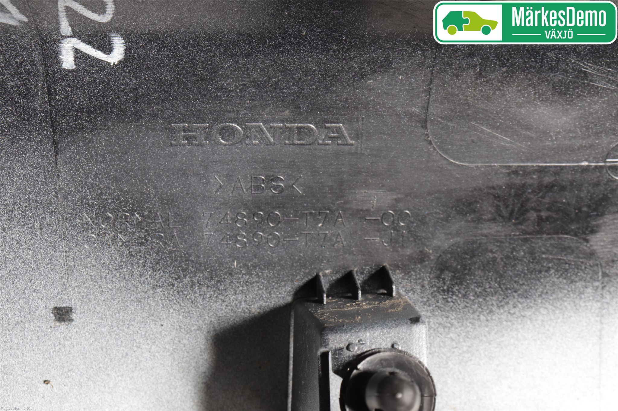 Honda HR-V 15-21 Refleksplate - Skiltplate
