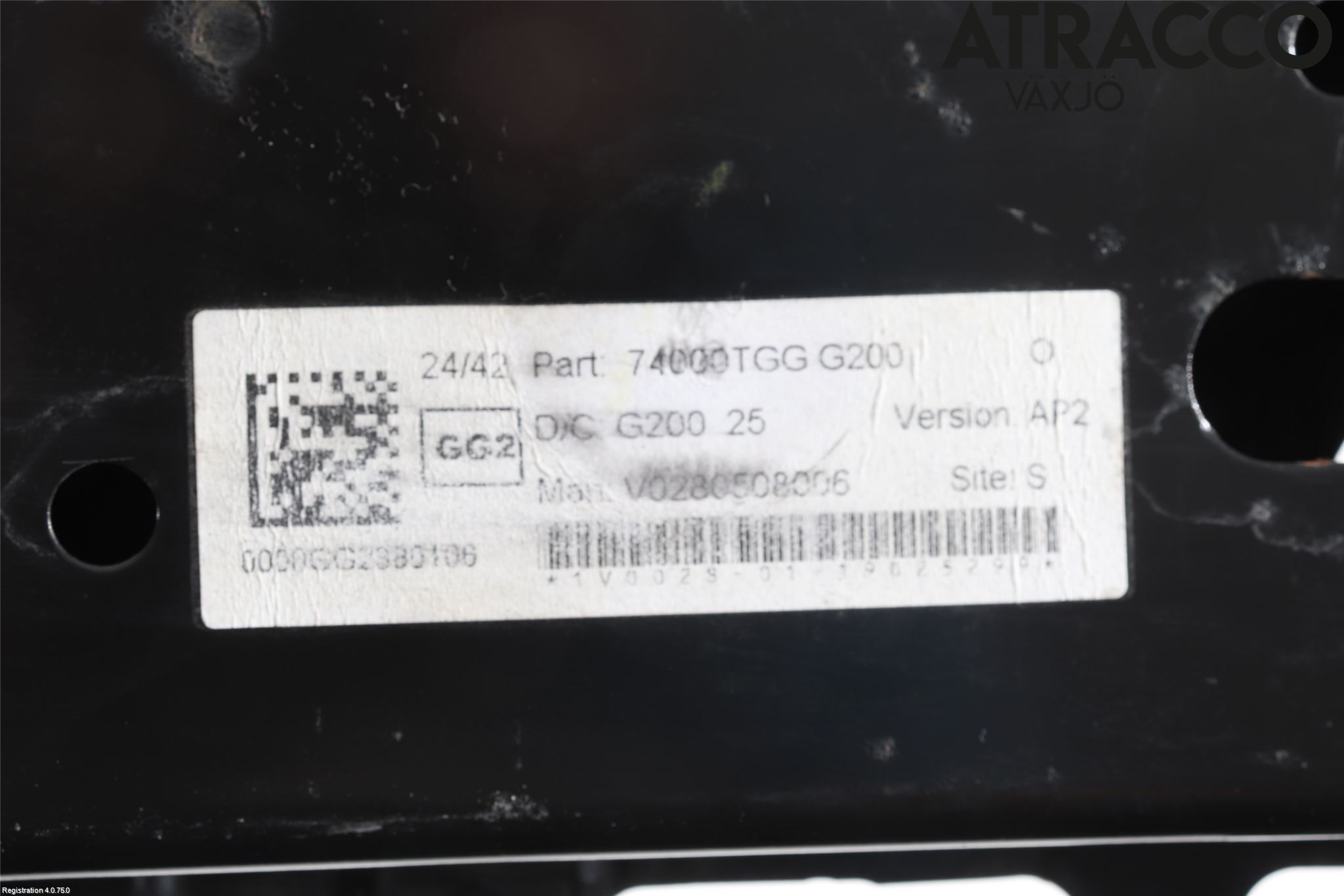Honda CIVIC 17-22 Frontplate Øvre