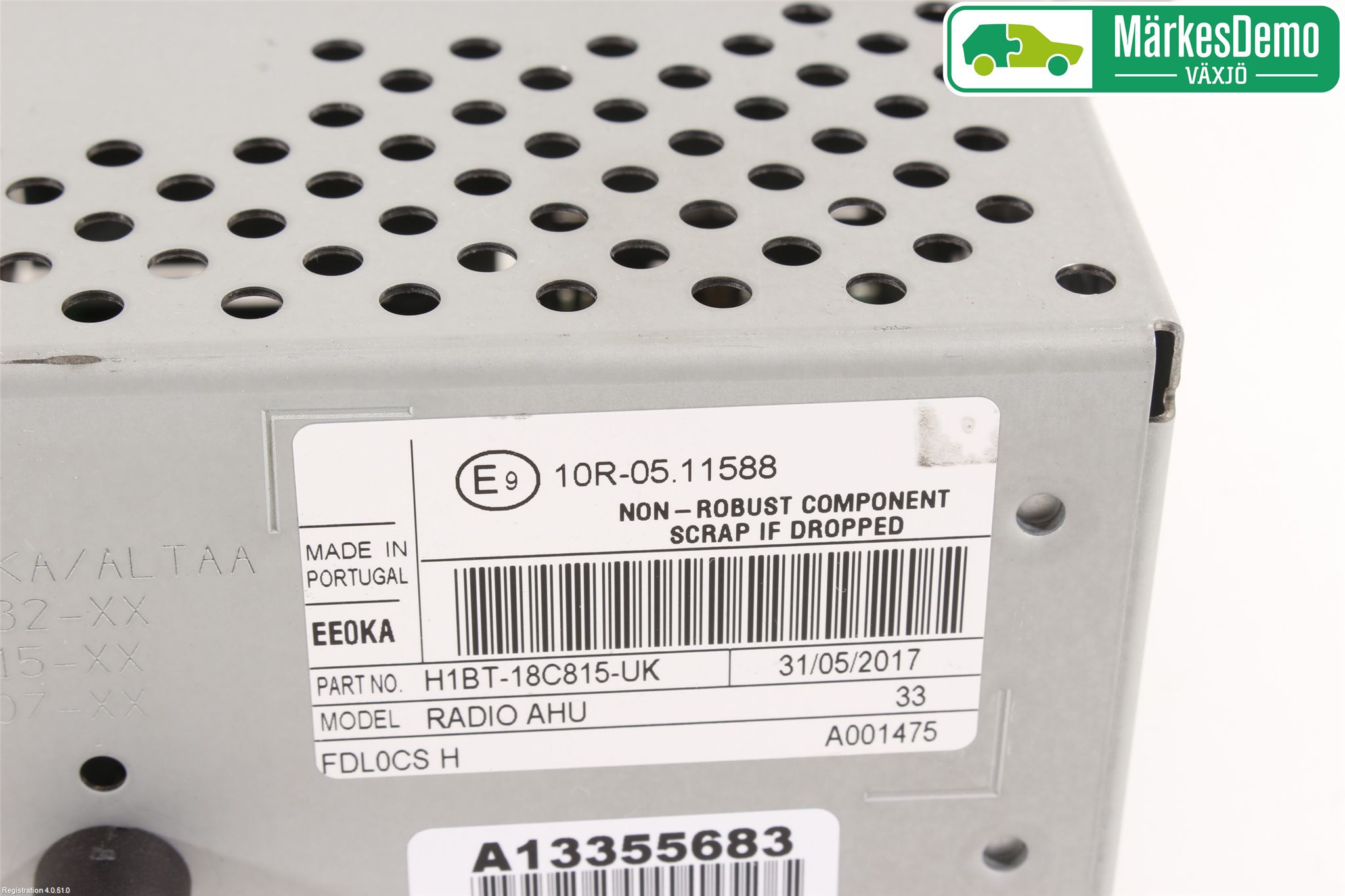 Ford FIESTA (VII) 18-23 Stereo Radio Med Cd