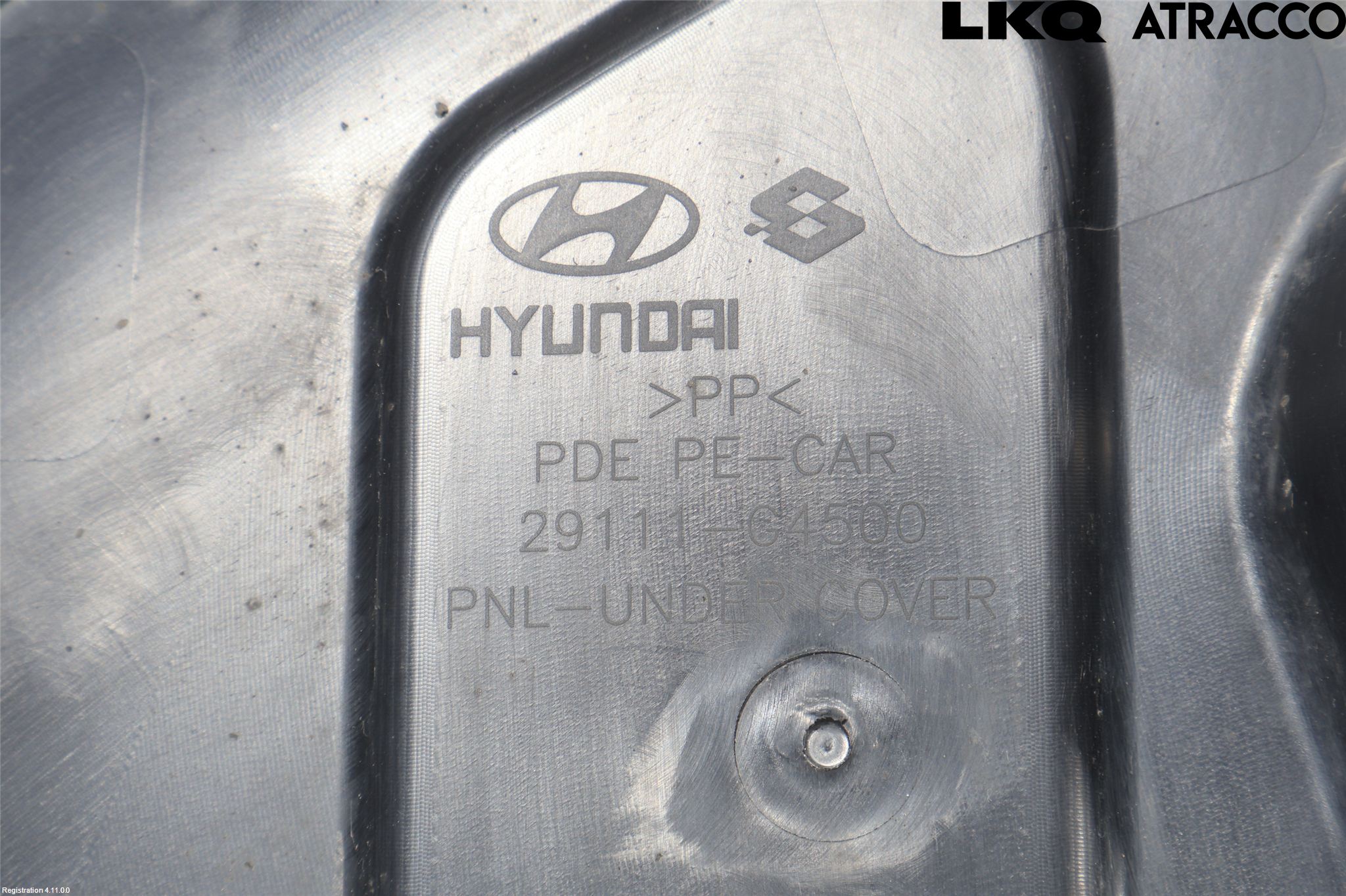 Hyundai i30 PD 17- Bunnplate U Motor-Gear-Dørk