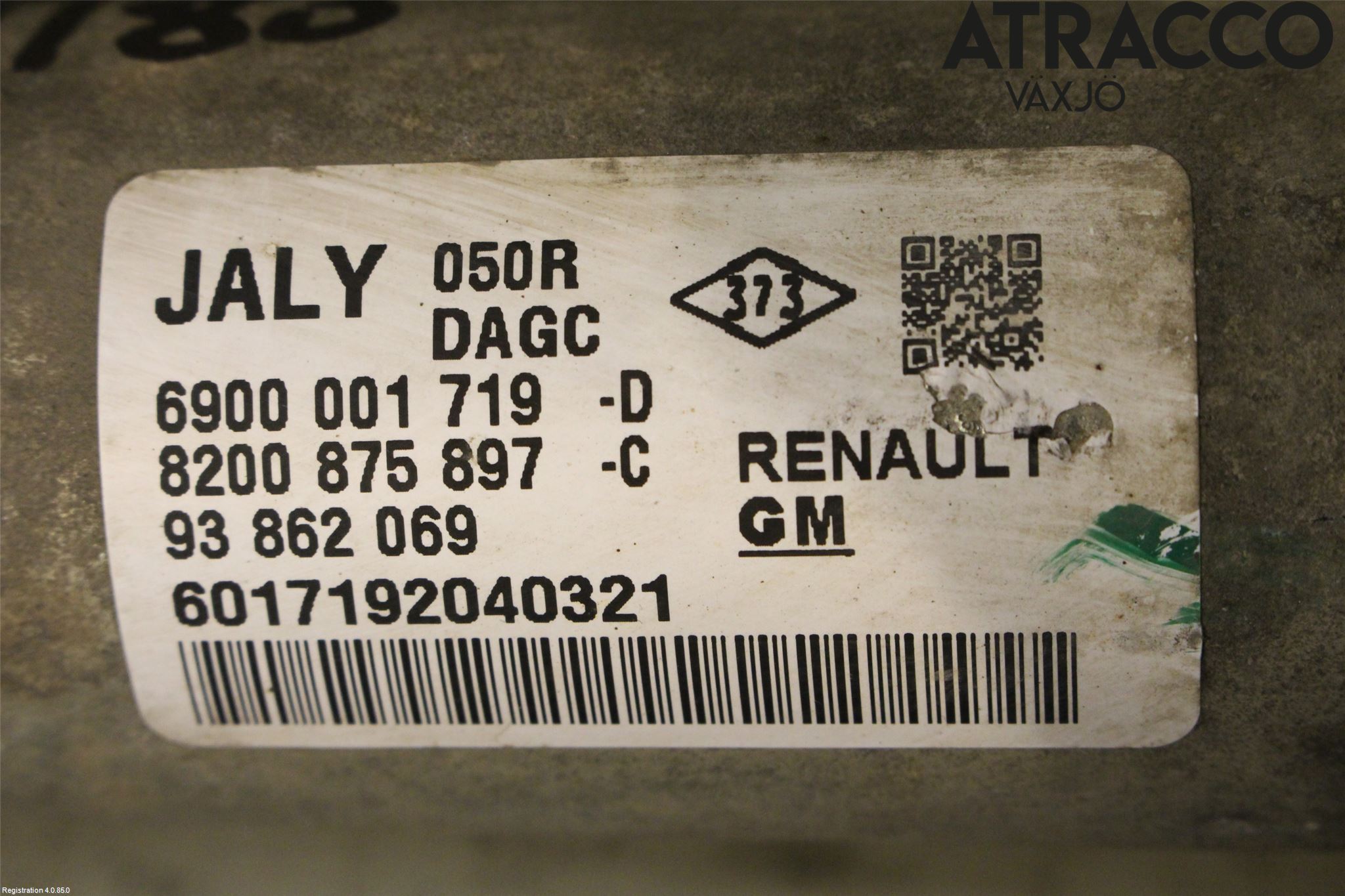 Opel VIVARO 01-14 Servo Snekke - Tannstang