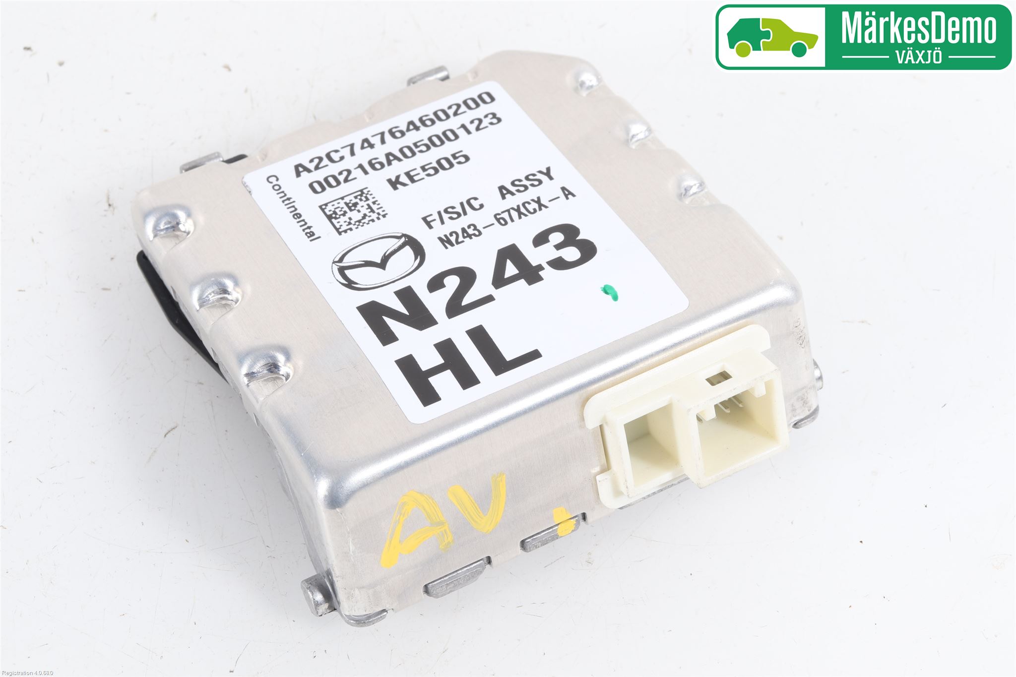 Mazda MX-5 IV (ND/ND2/ND3) MIATA 15- Sensor Kollisjonsbeskyttelse