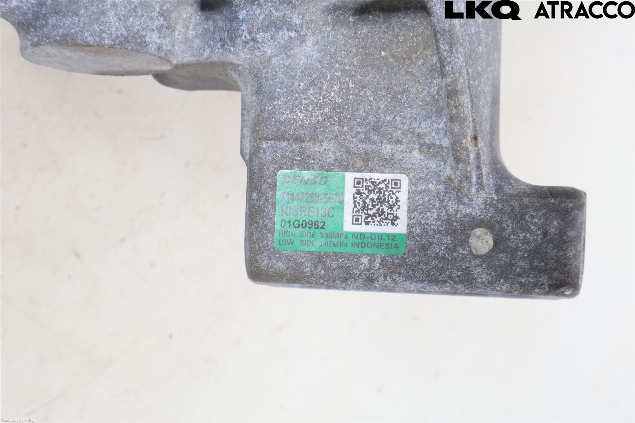 Suzuki VITARA 15- Varme Ac Kompressor