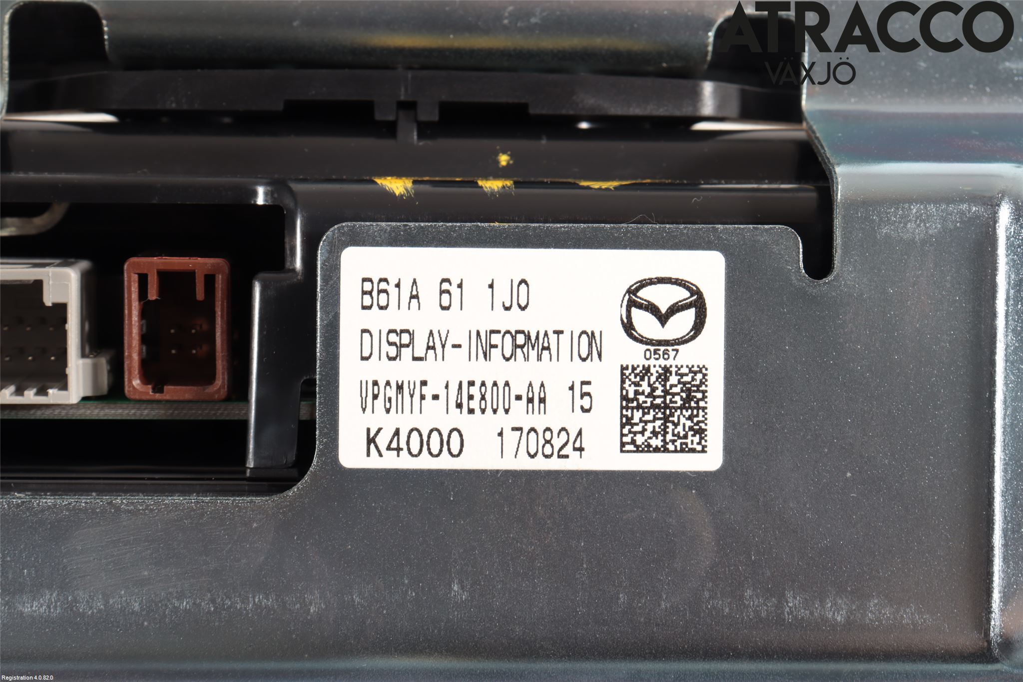 Mazda 3 III 14-19 Stereo Radio Med Cd