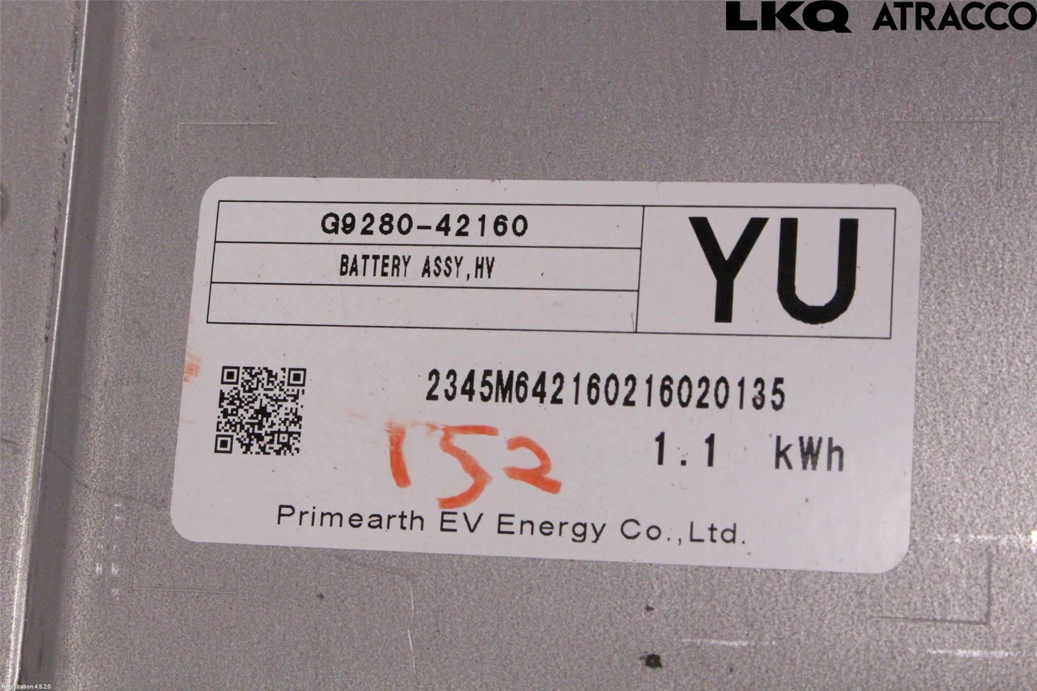 Toyota RAV4 19- Hybrid Batteri