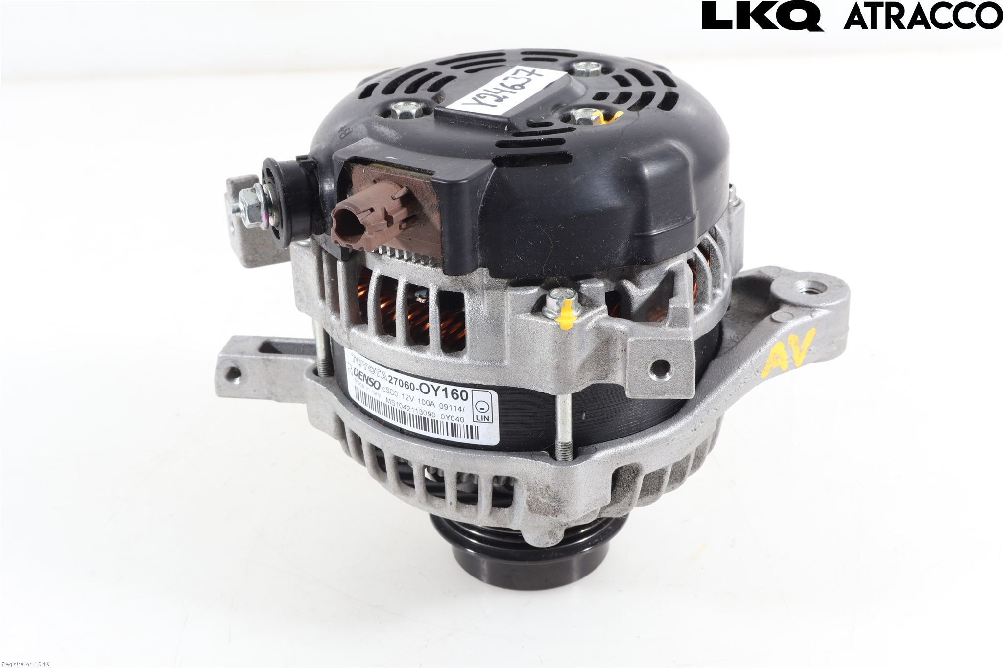 Toyota YARIS XP130 12-14 Dynamo