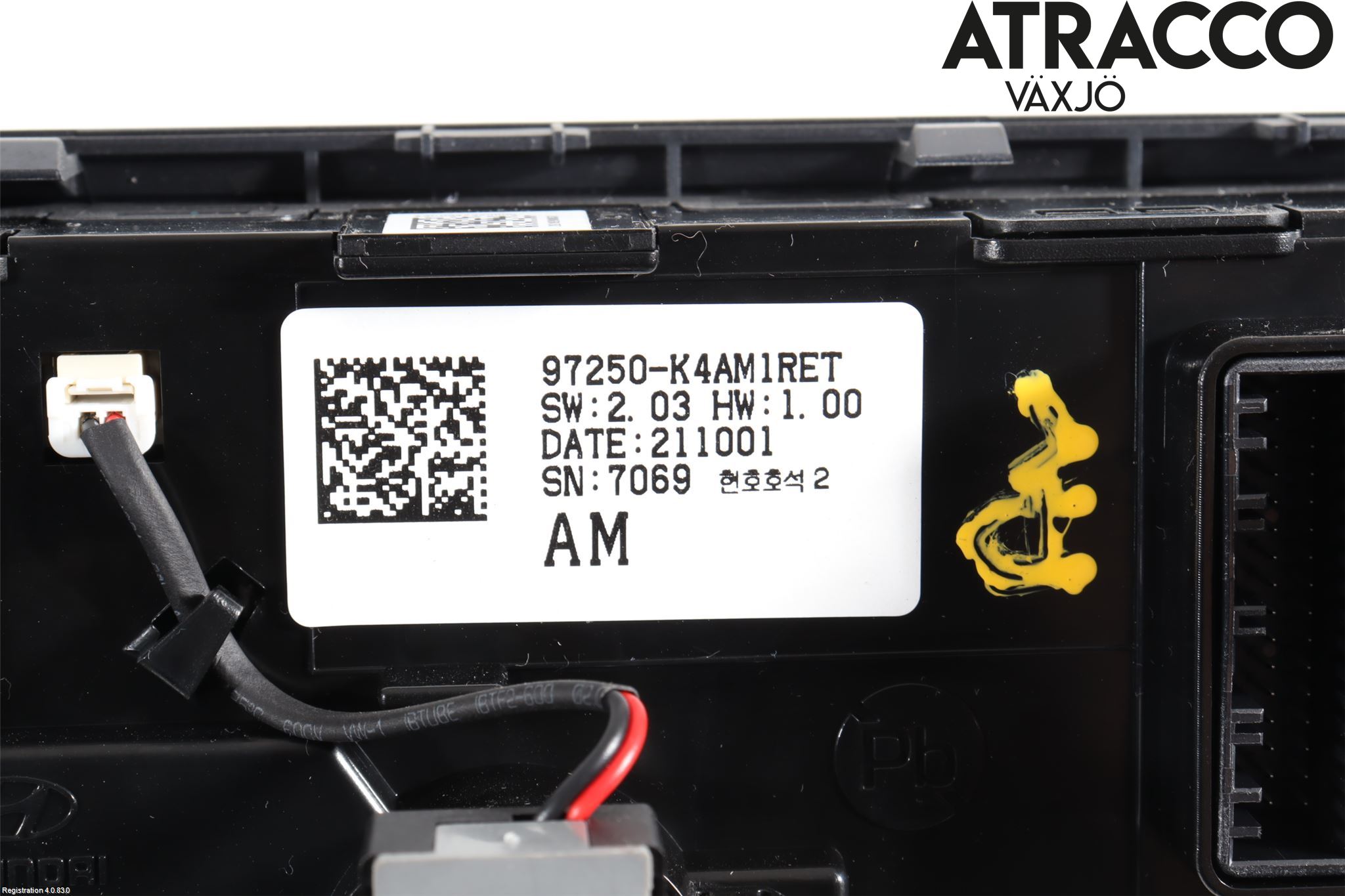 Hyundai KONA/ELECTRIC OS 18-23 Varme Ac Betjening-Display