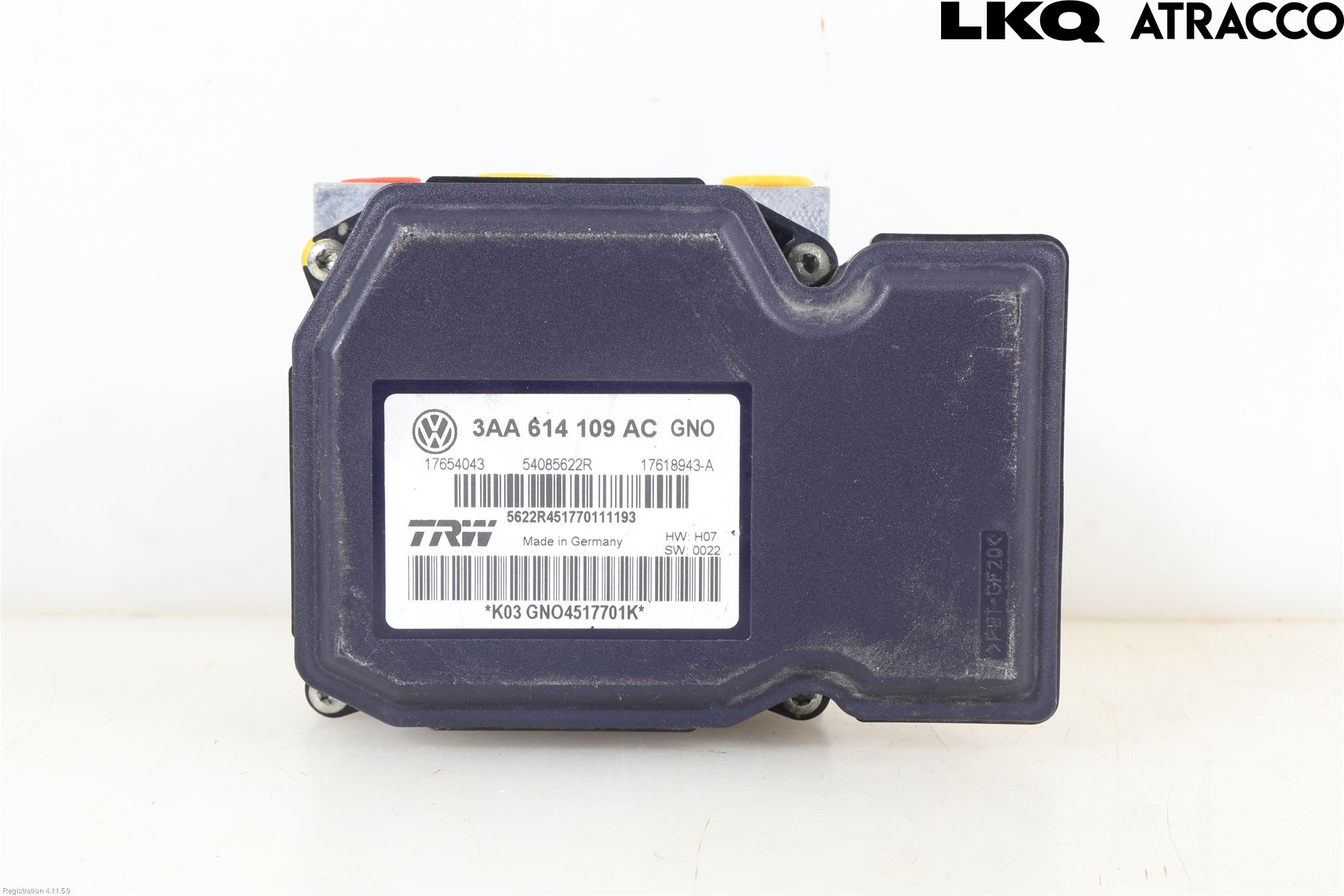 Volkswagen VW PASSAT 11-14 Abs Hydraulikkaggregat