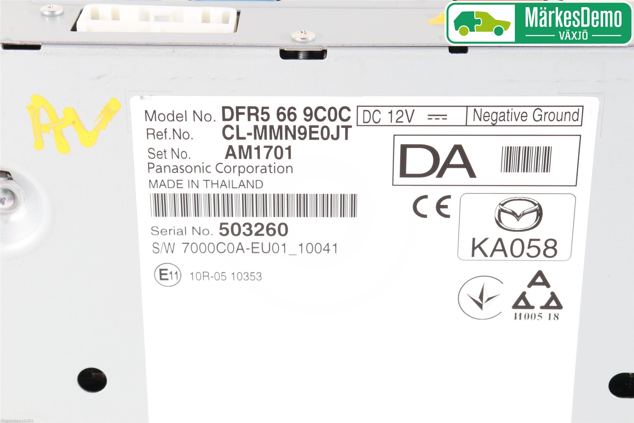 Mazda CX-30 20- Stereo Radio Med Cd