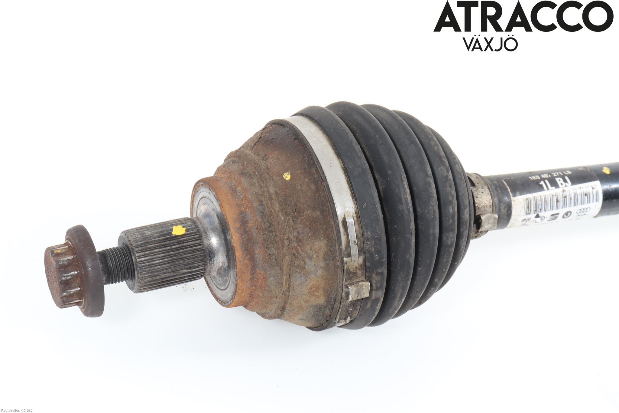 Audi A3/S3 8V 13-20 Drivaksel Foran Kompl Venstre