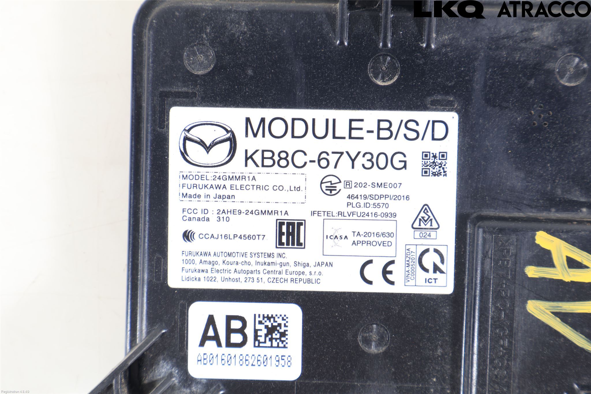 Mazda CX-5 17- Sensor Kollisjonsbeskyttelse