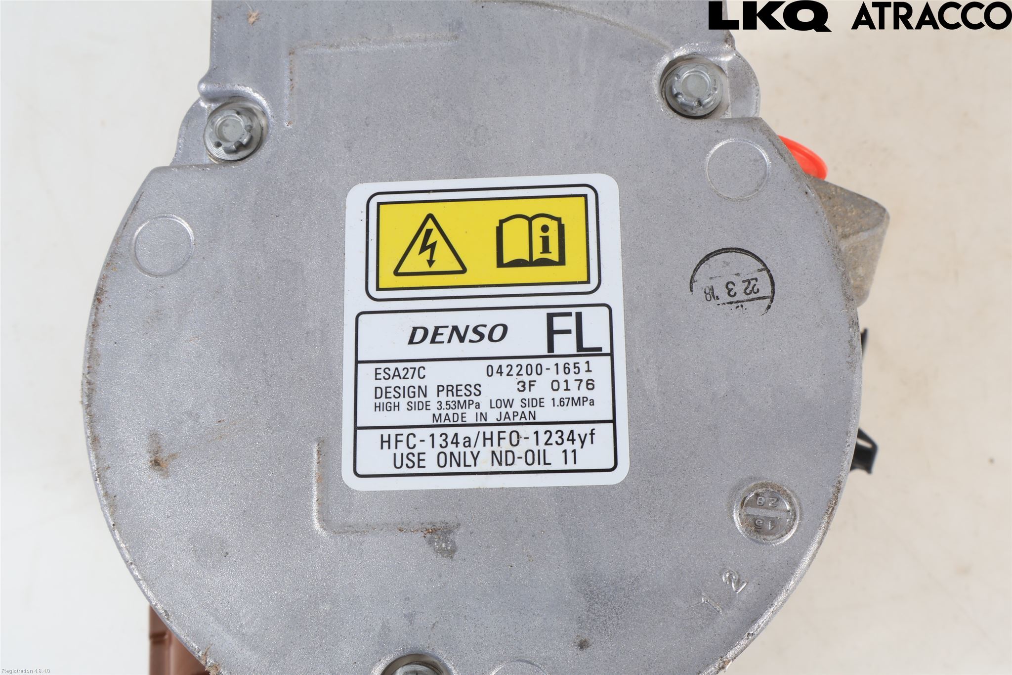Honda E 20-23 Varme Ac Kompressor