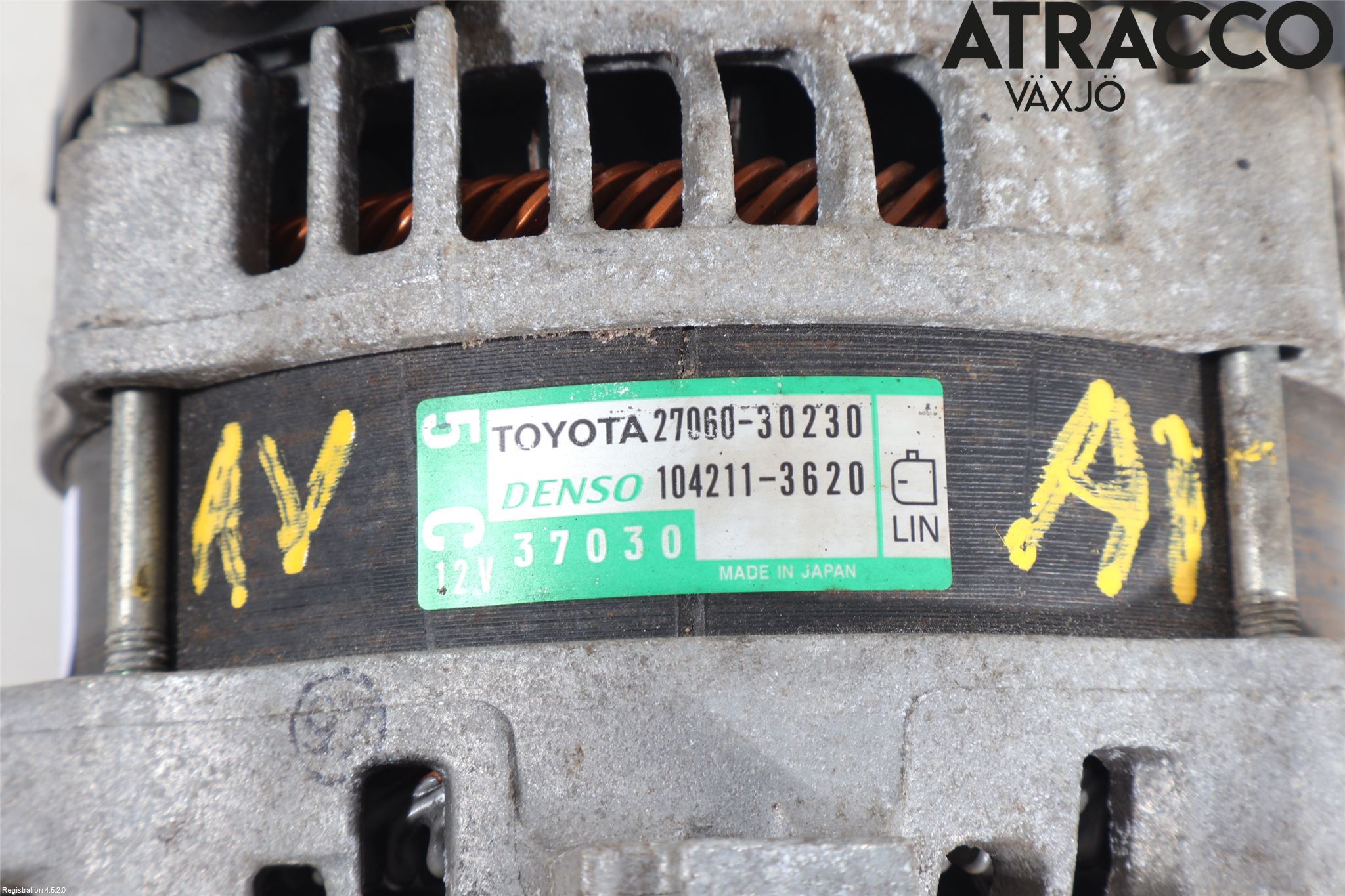 Toyota HILUX 16- Dynamo