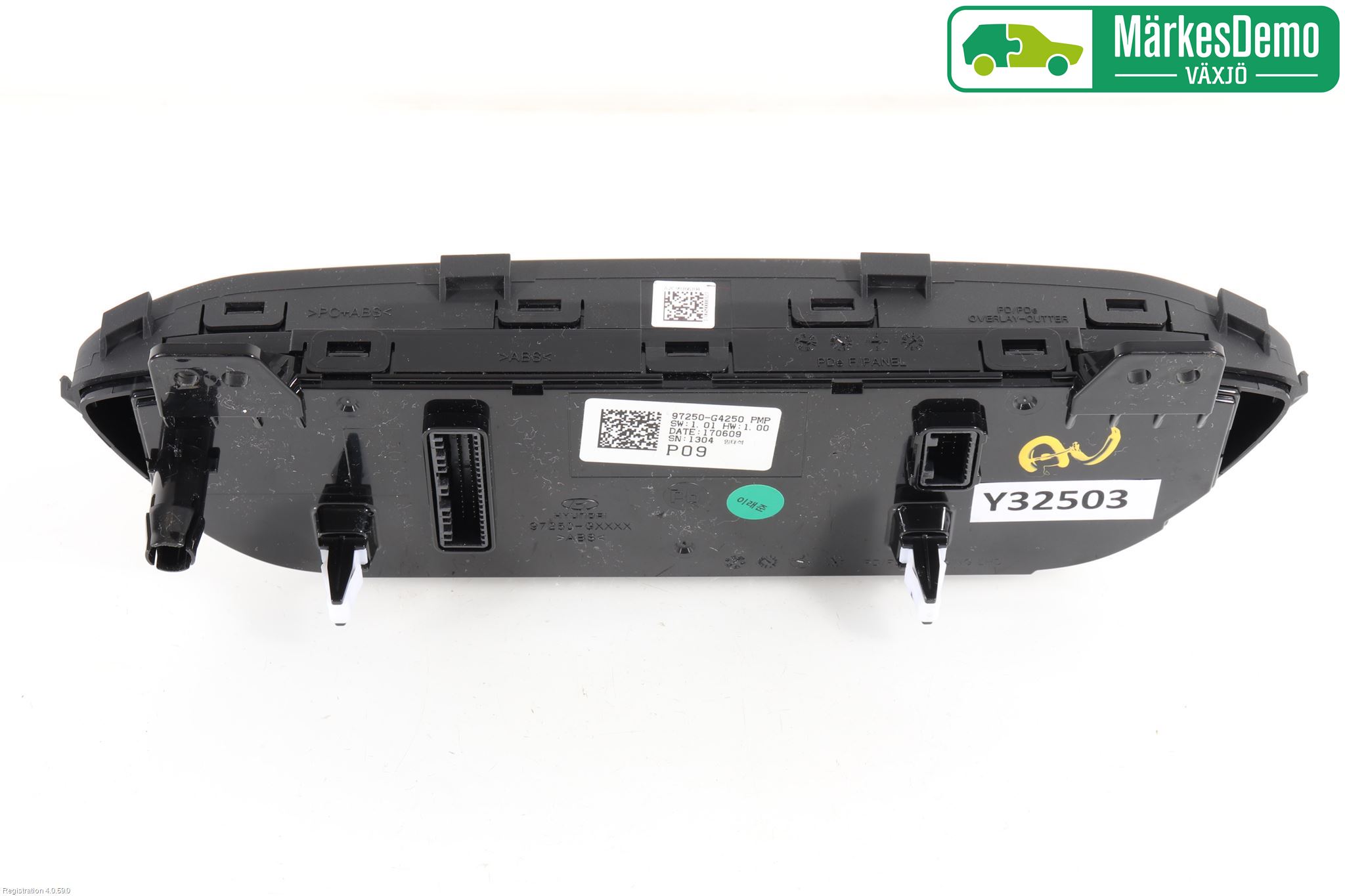Hyundai i30 PD 17- Varme Ac Betjening-Display