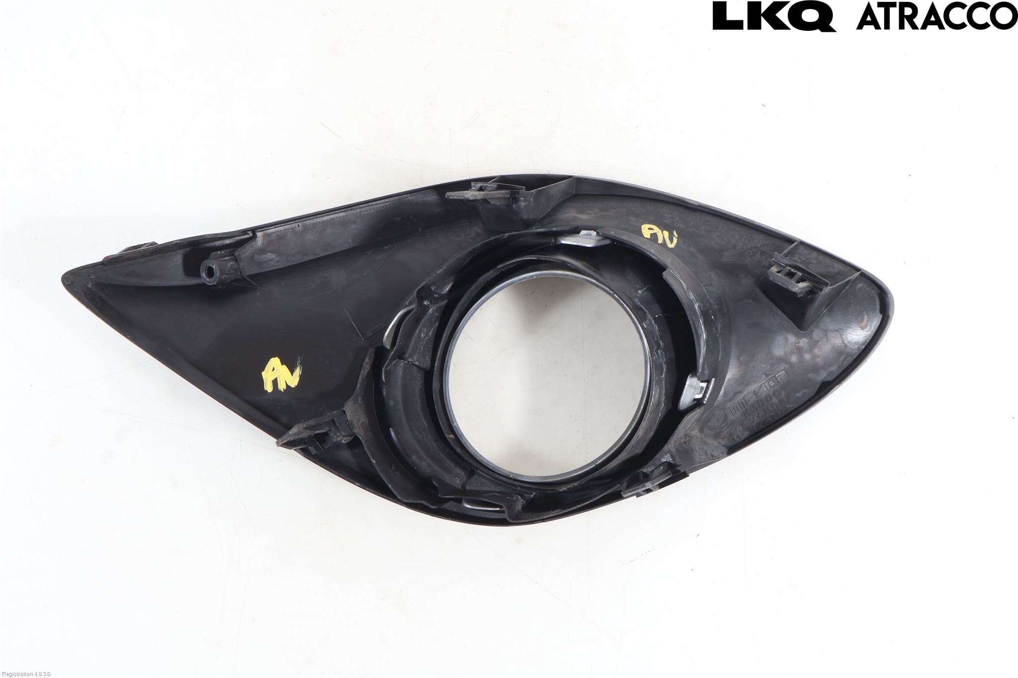 Mazda 2 (DE) 08-15 Frontlykt Kurve-Tåkelys Ramme