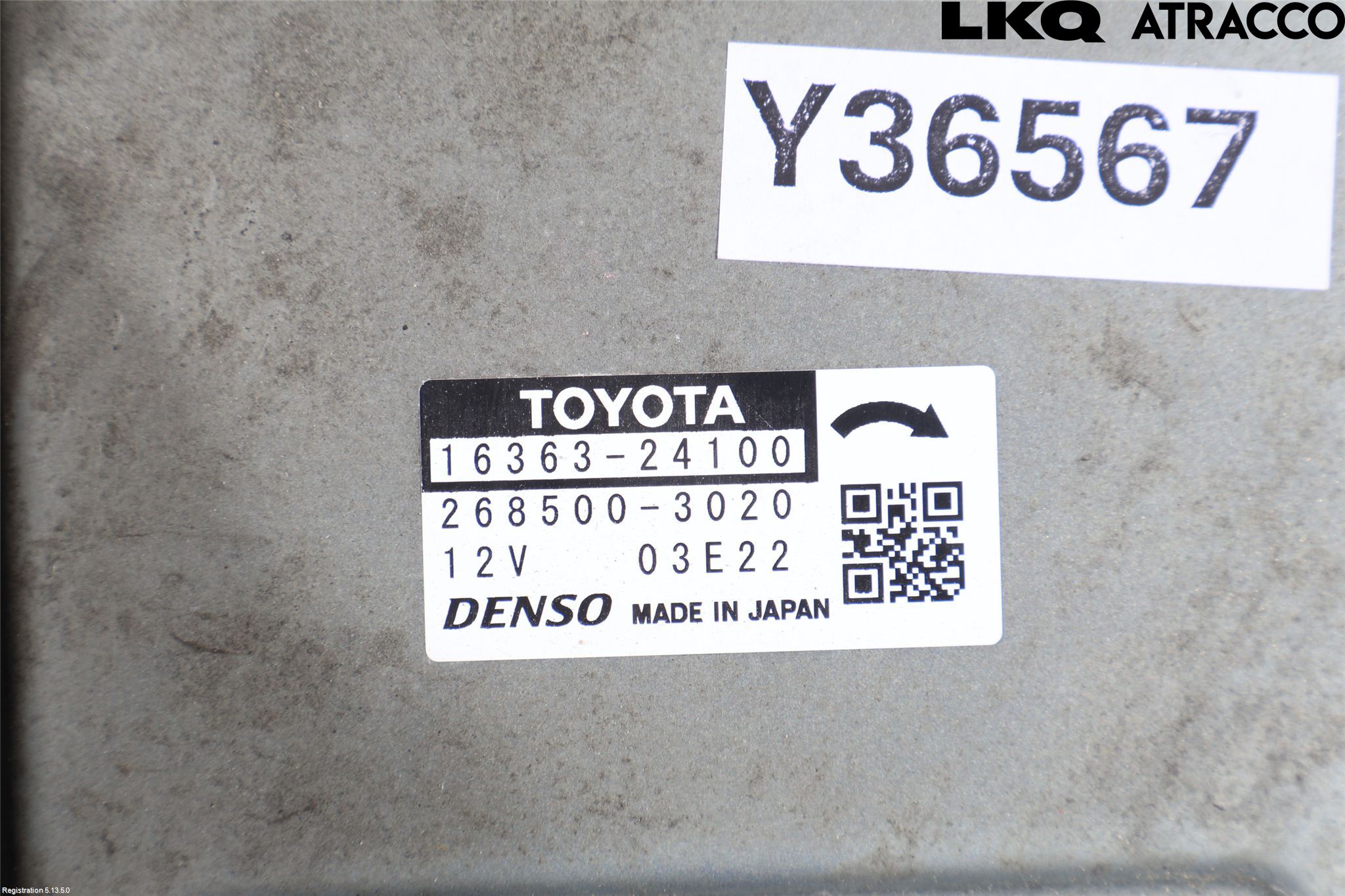 Toyota COROLLA 19- Kjølevifte Elektrisk