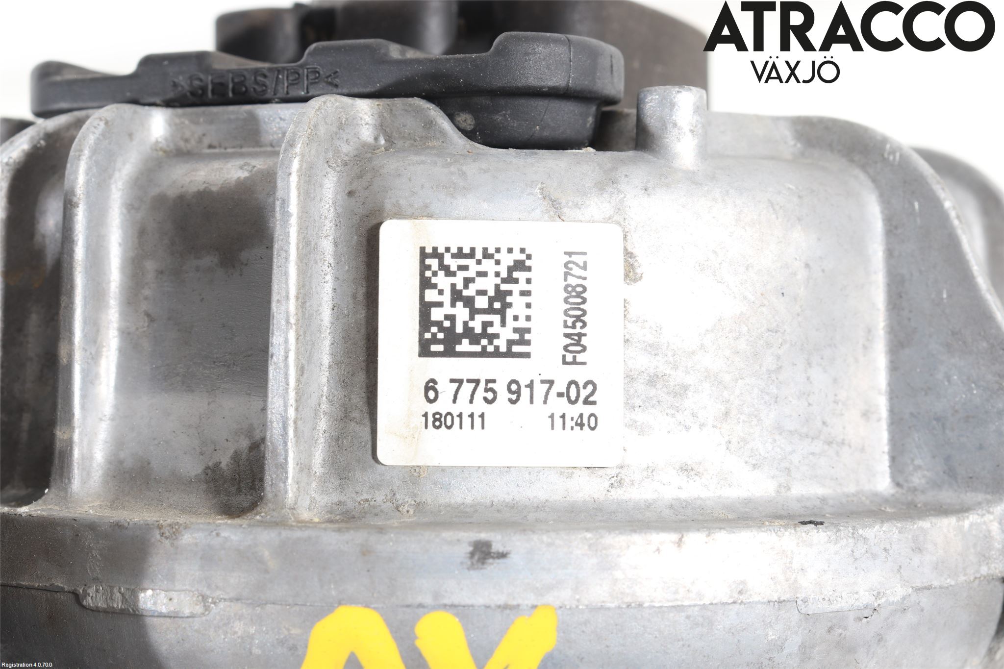 BMW 5 F10/F11/F18 09-17 Motor Feste Stål-Alu