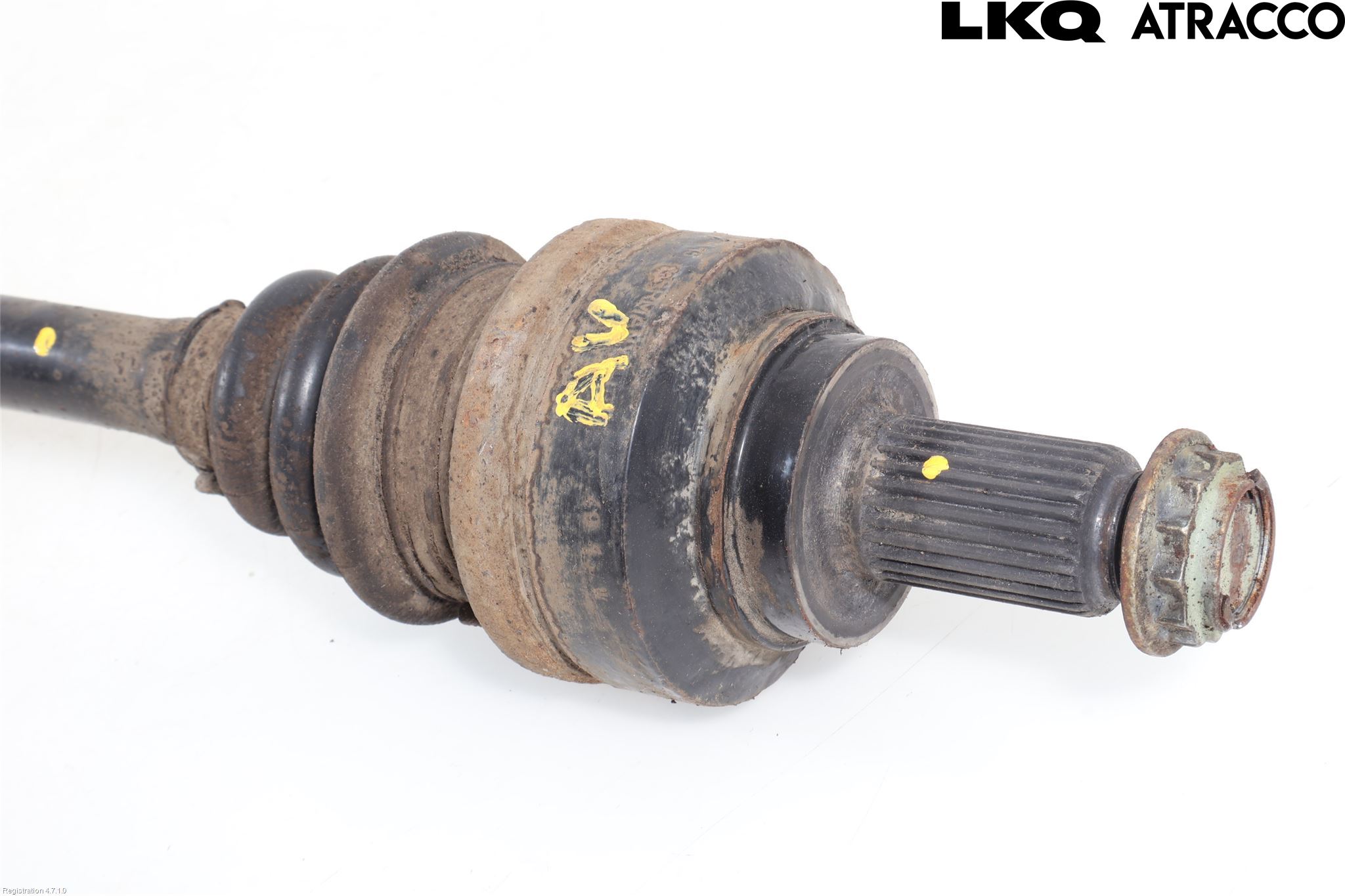 BMW 3 F30/F31/F80 12-19 Drivaksel Bak Kompl Venstre
