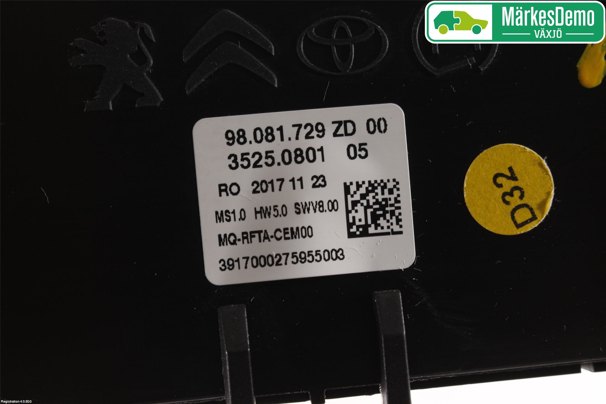 Toyota PROACE II 16- Varme Ac Betjening-Display